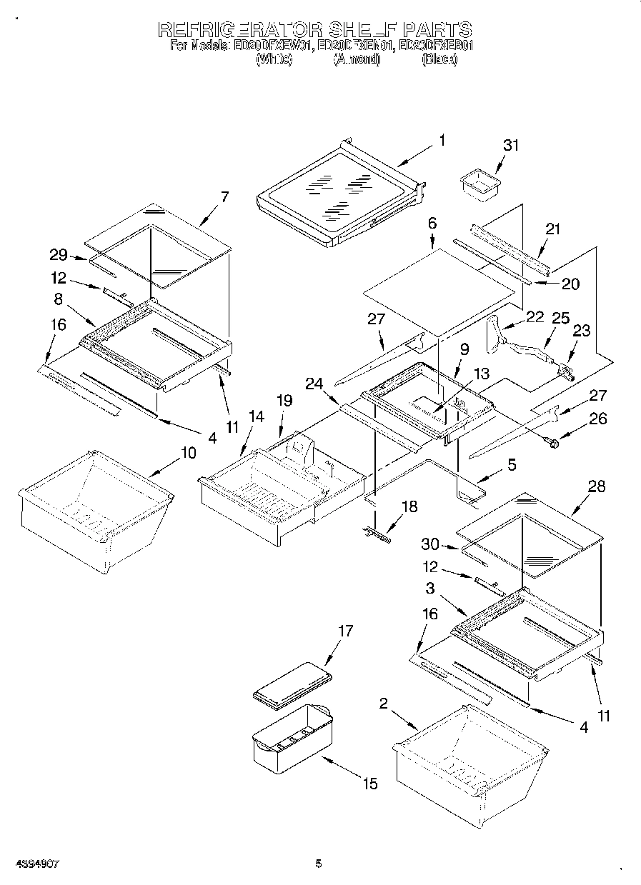 03 - REFRIGERATOR SHELF