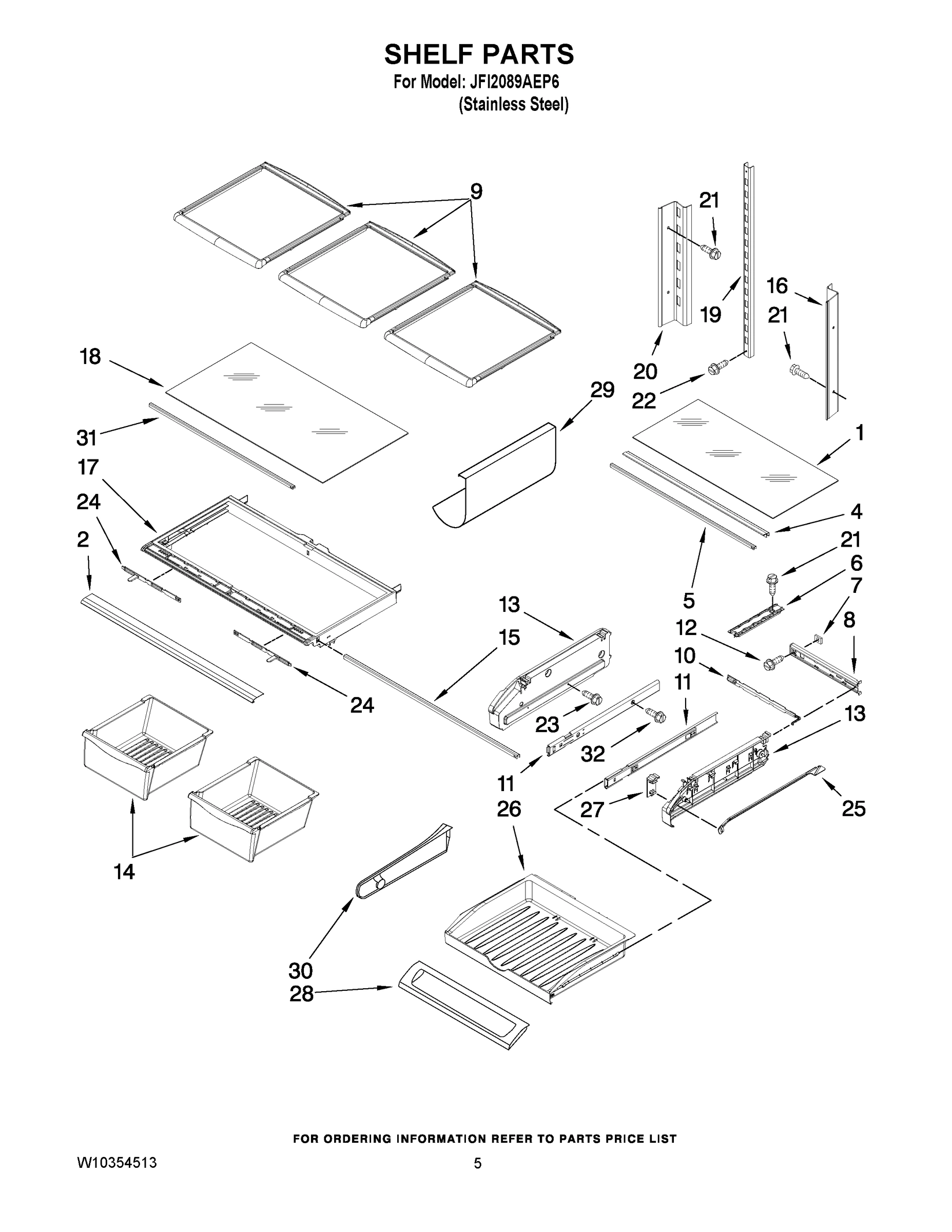 03 - SHELF PARTS