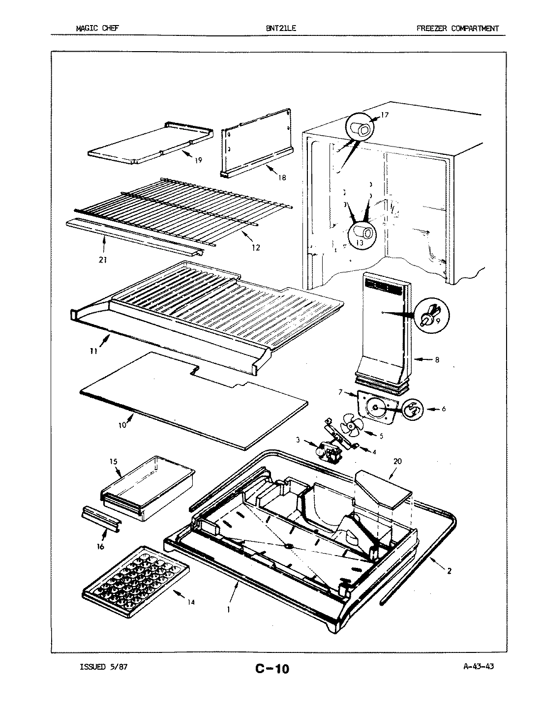 01 - FREEZER COMPARTMENT