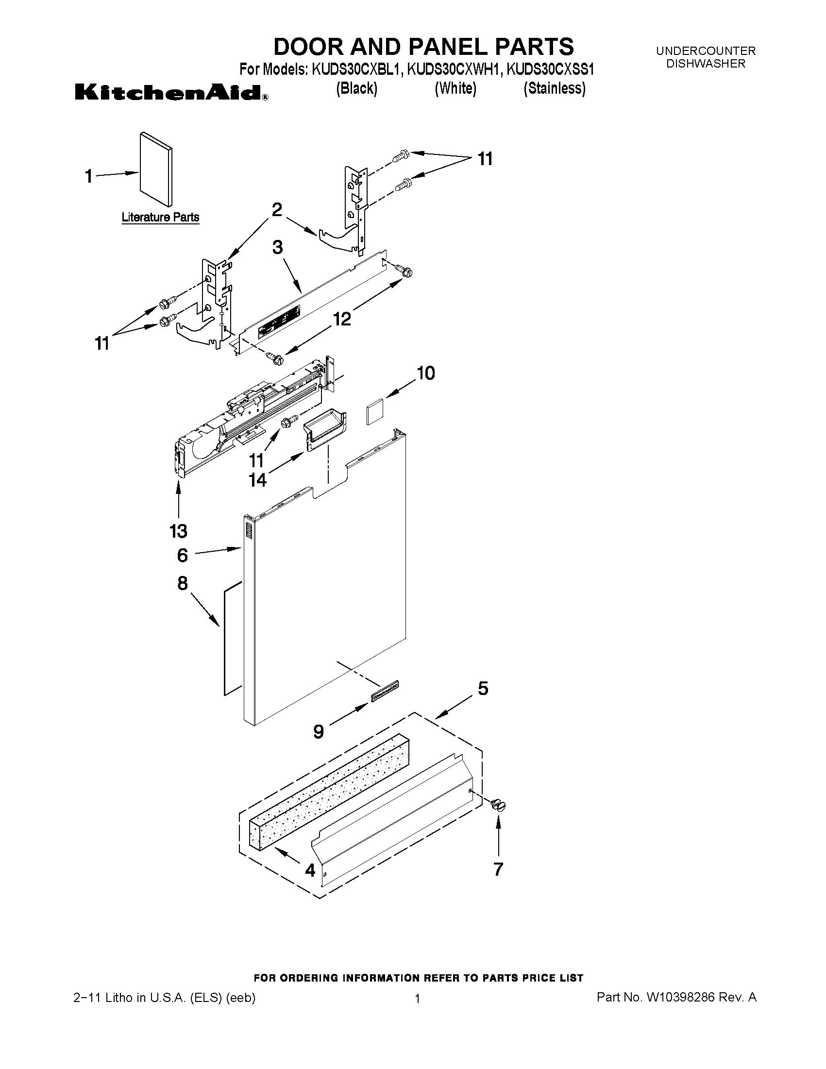 01 - DOOR AND PANEL PARTS