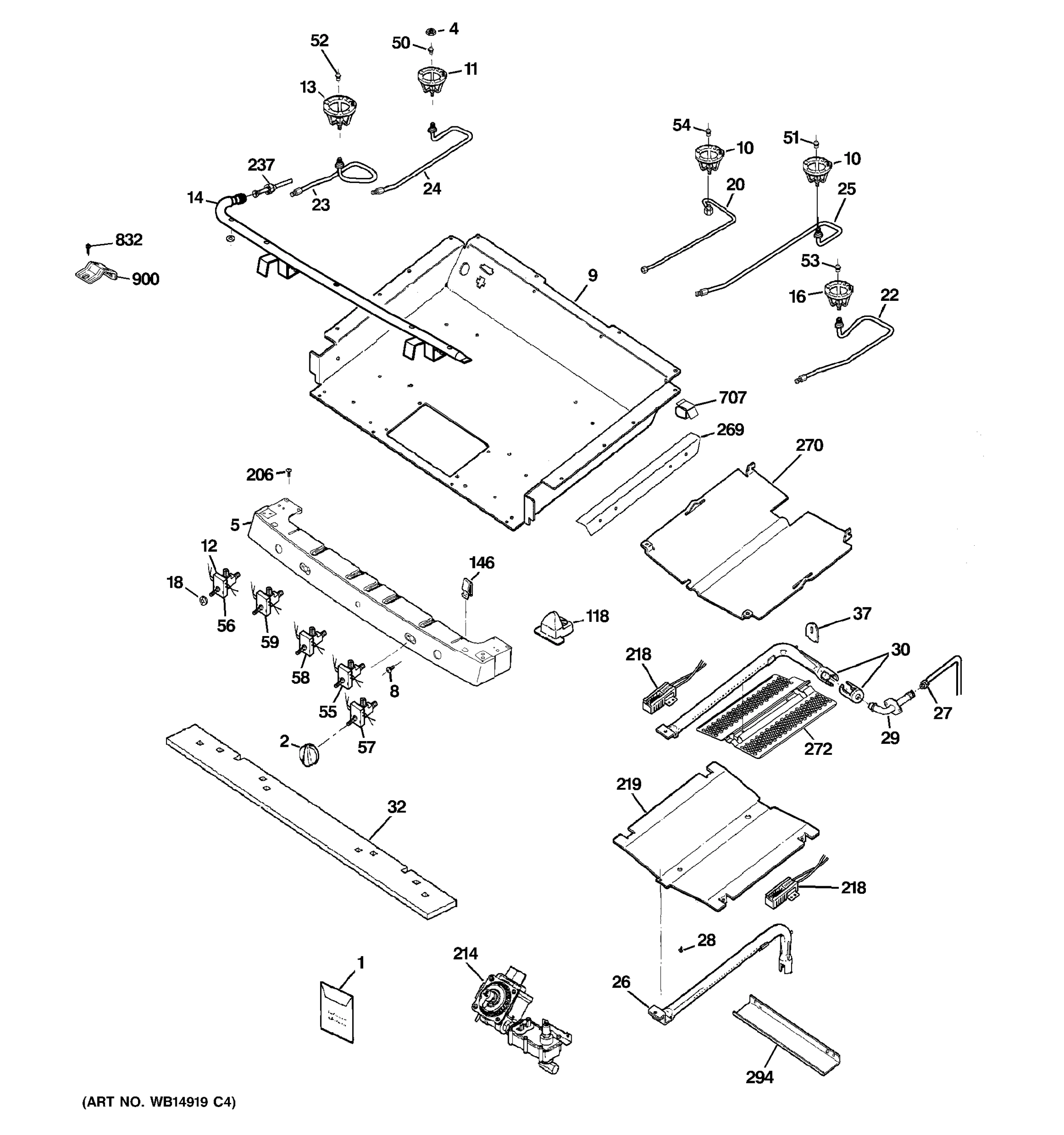 GAS & BURNER PARTS