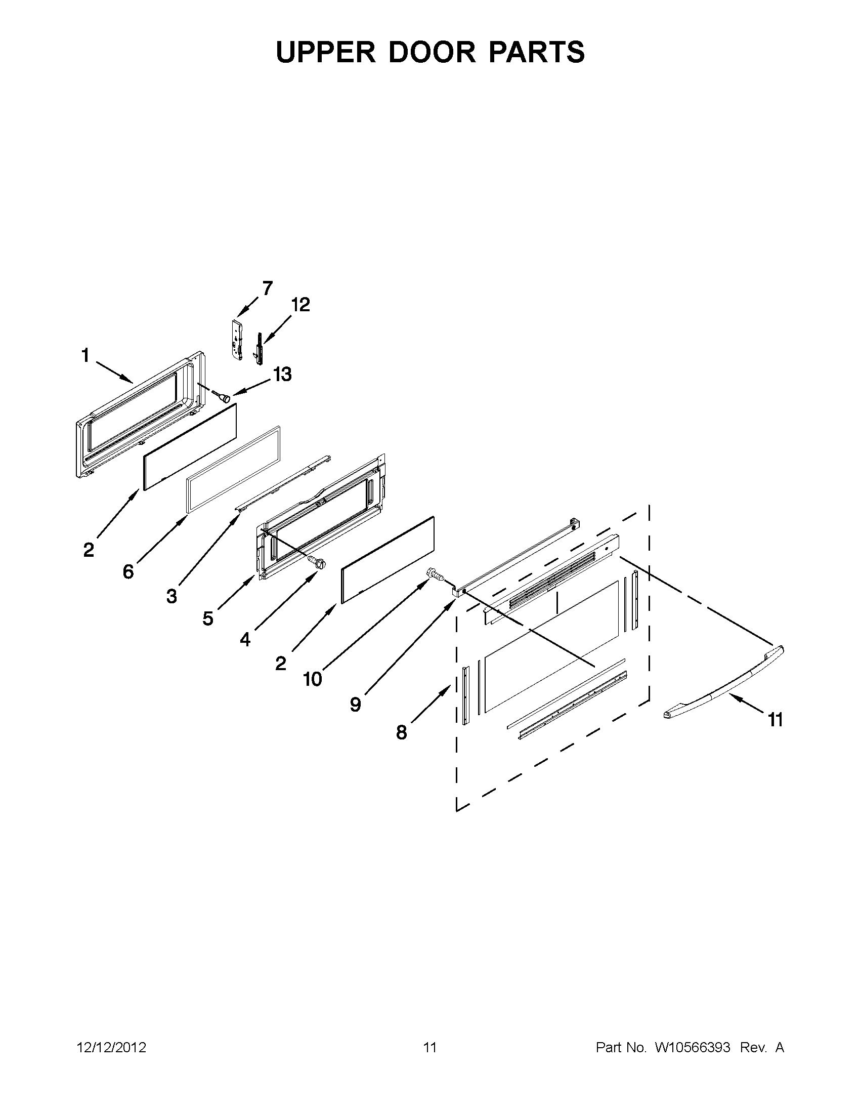 05 - UPPER DOOR PARTS
