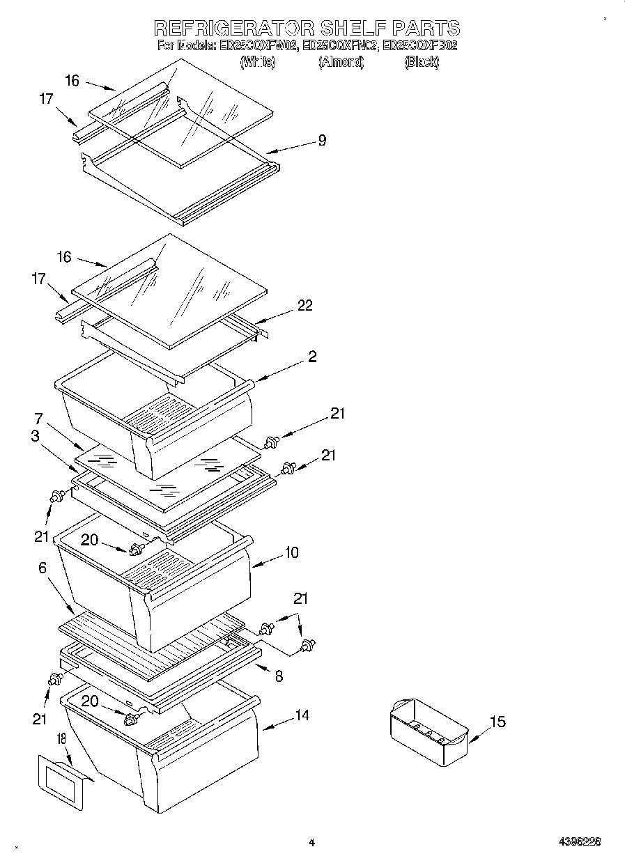 03 - REFRIGERATOR SHELF