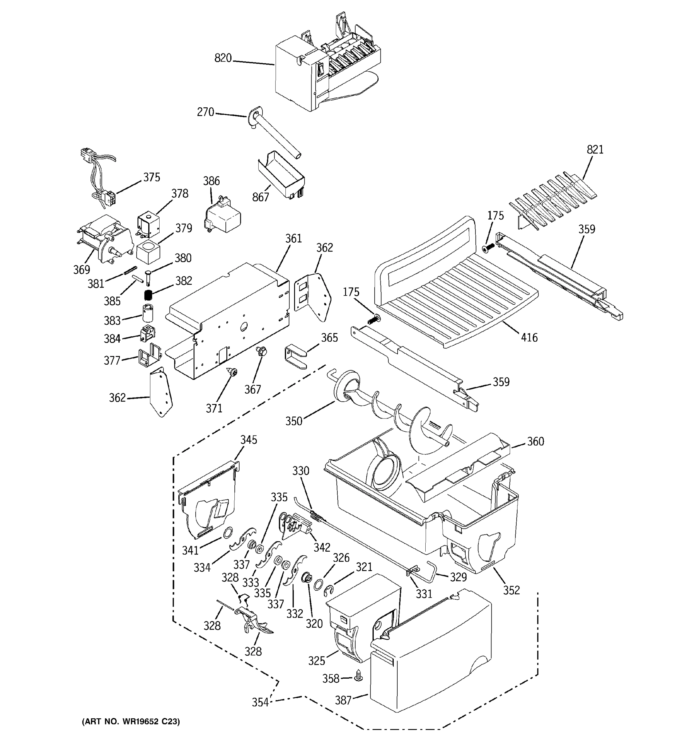 ICE MAKER & DISPENSER