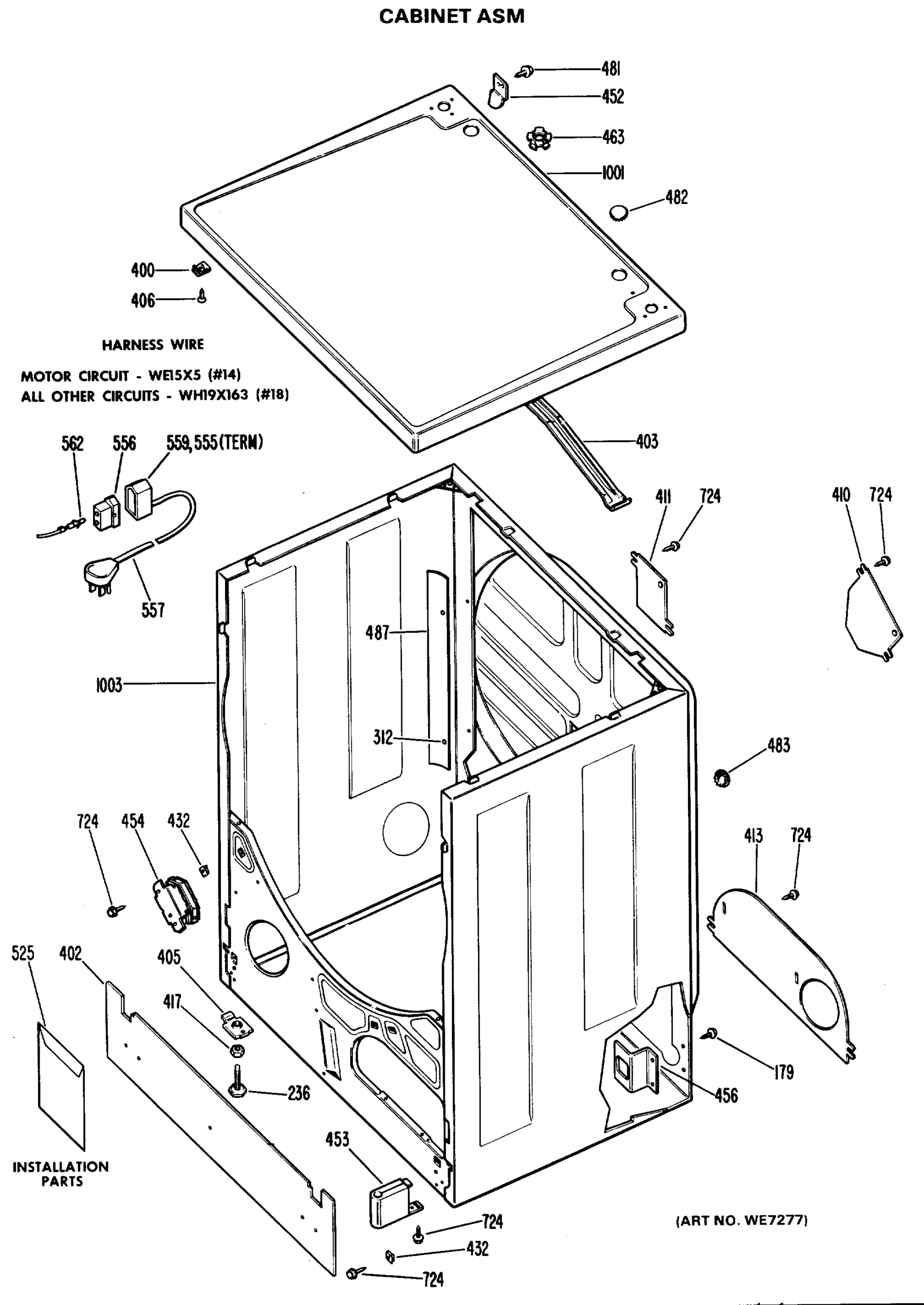 CABINET ASM