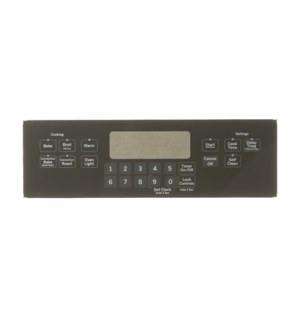 WB07X20573 GE Range Overlay T012
