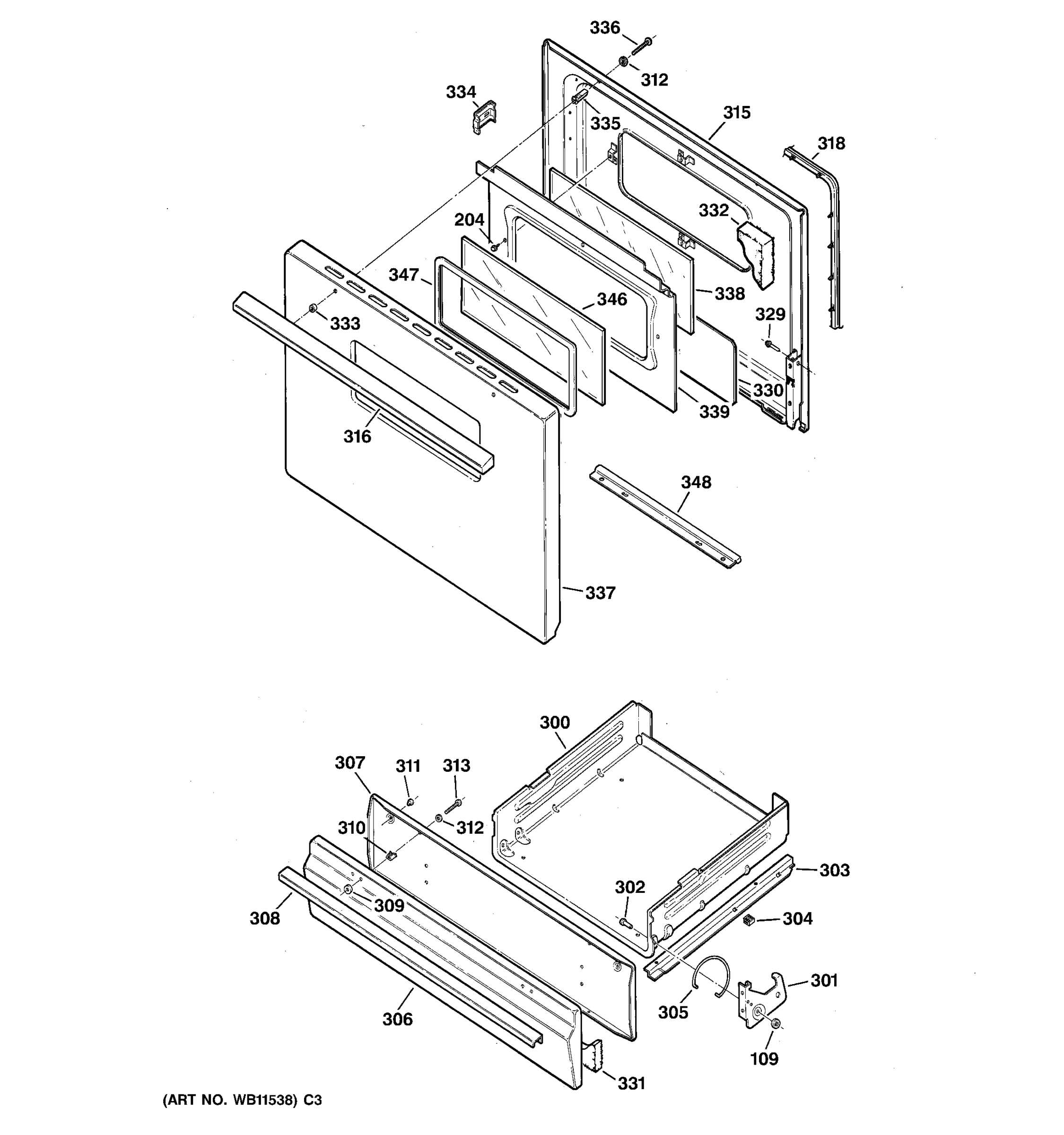 DOOR & DRAWER PARTS