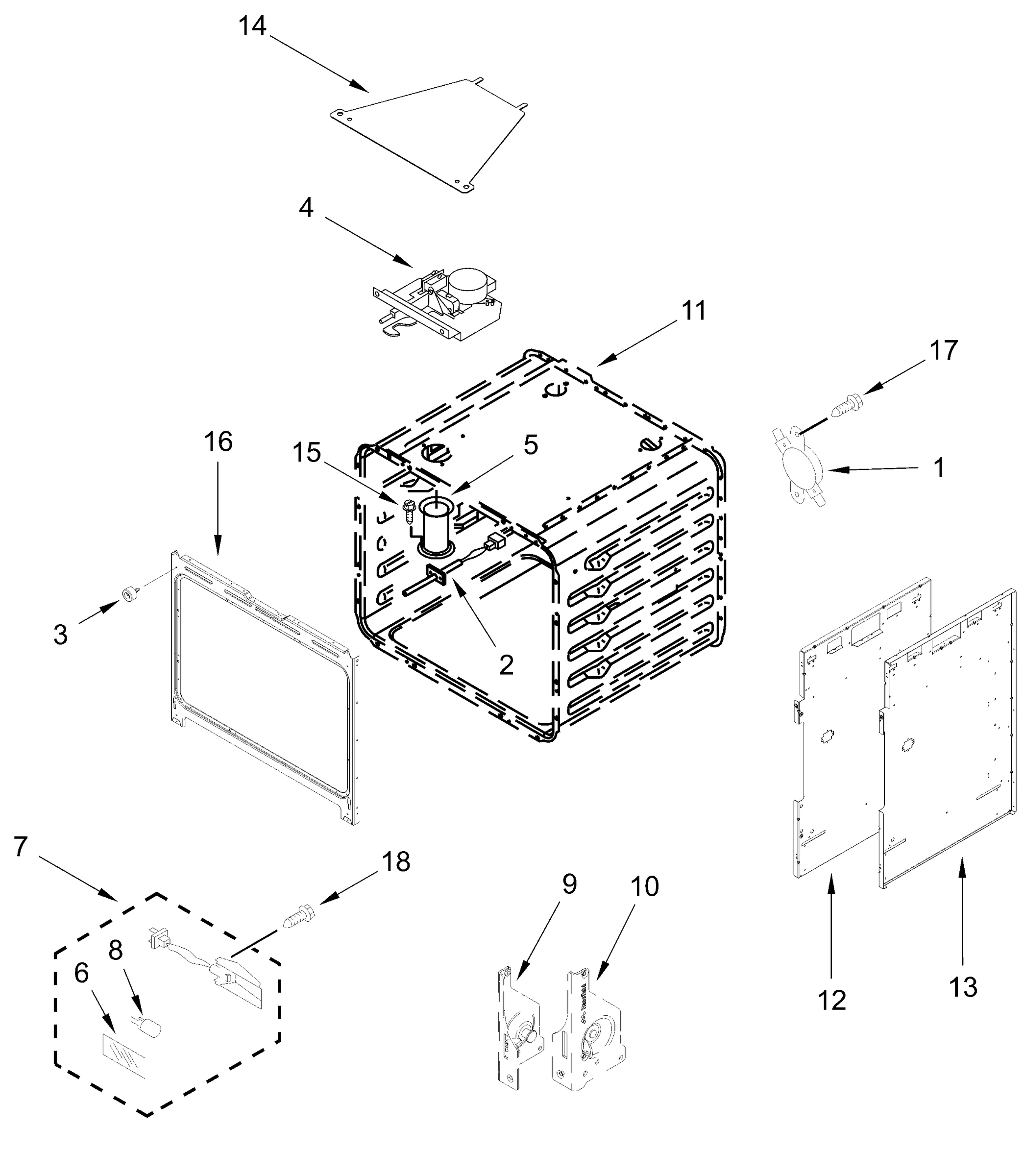 OVEN PARTS