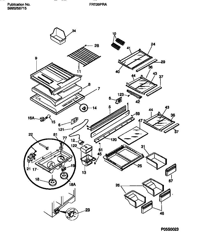04 - SHELVES, CONTROLS, DIVIDER, MULLION