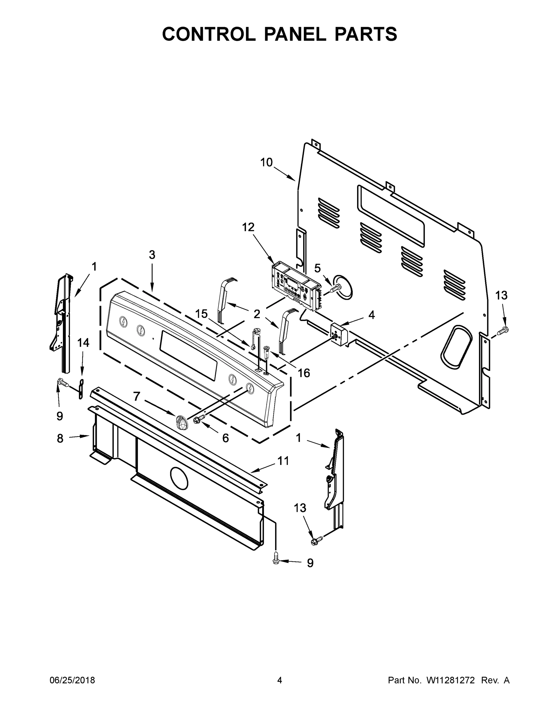 03 - CONTROL PANEL PARTS
