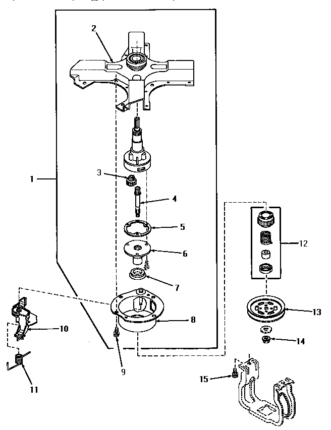 03 - CLUTCH BASE AND CLUTCH ASSY