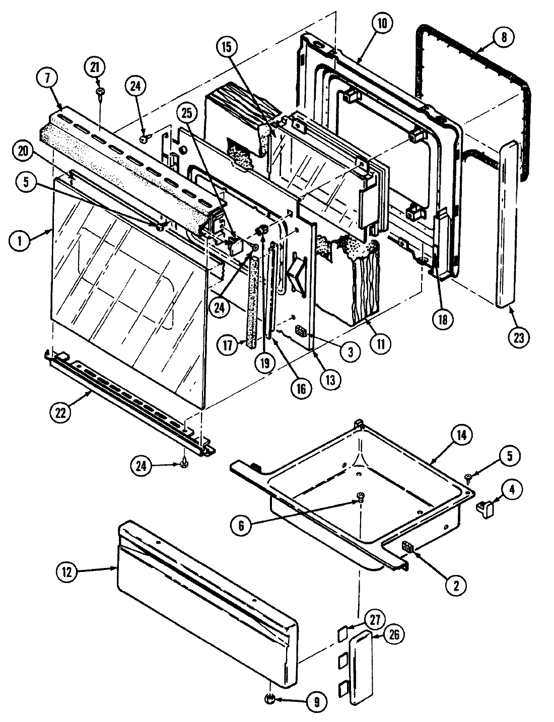 03 - DOOR/DRAWER (3468XTx & 3468XTx-X)