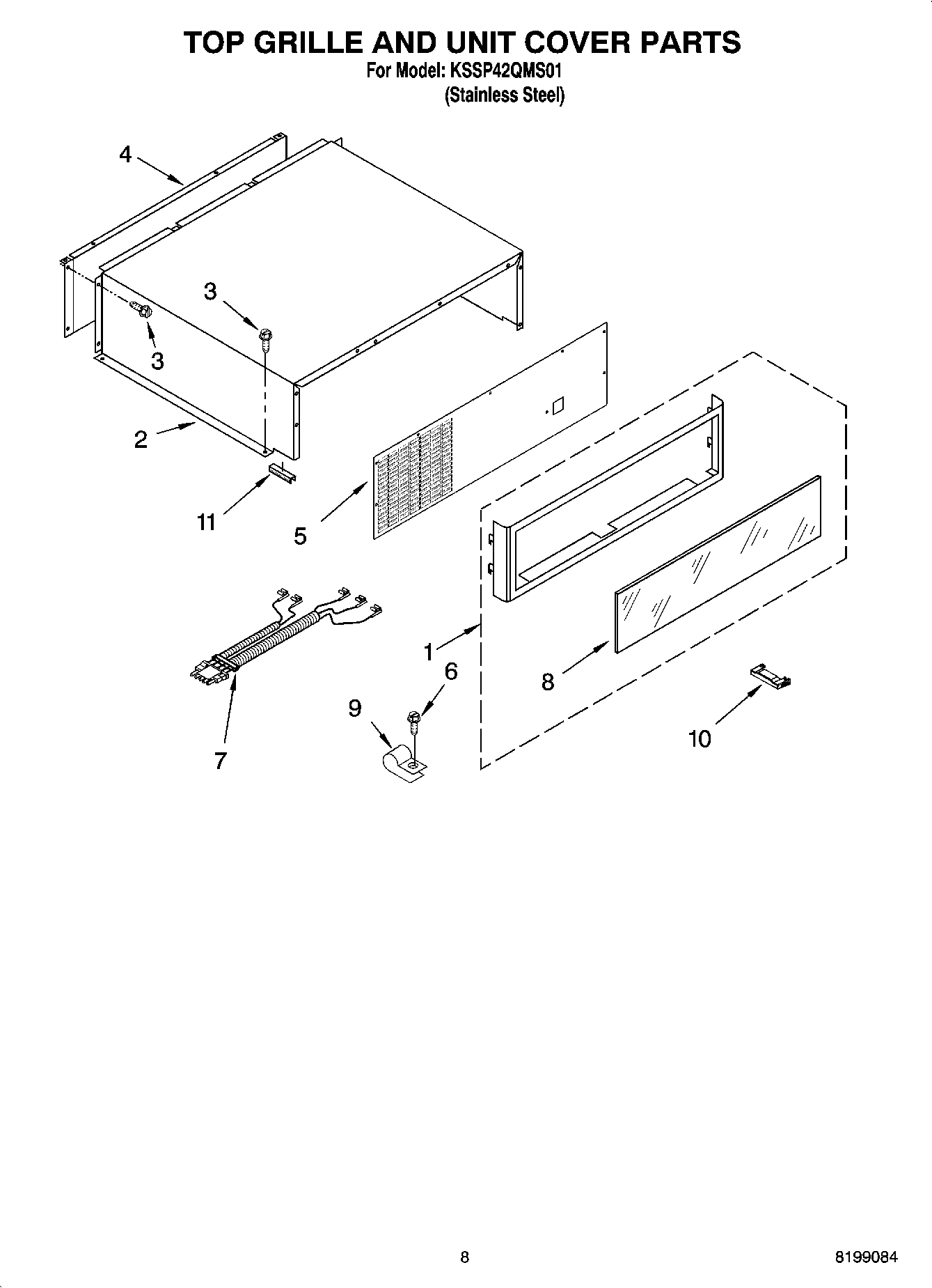 06 - TOP GRILLE AND UNIT COVER PARTS