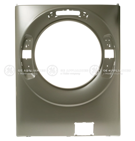 WH13X30619 GE Washer Front Panel Satin Nickel