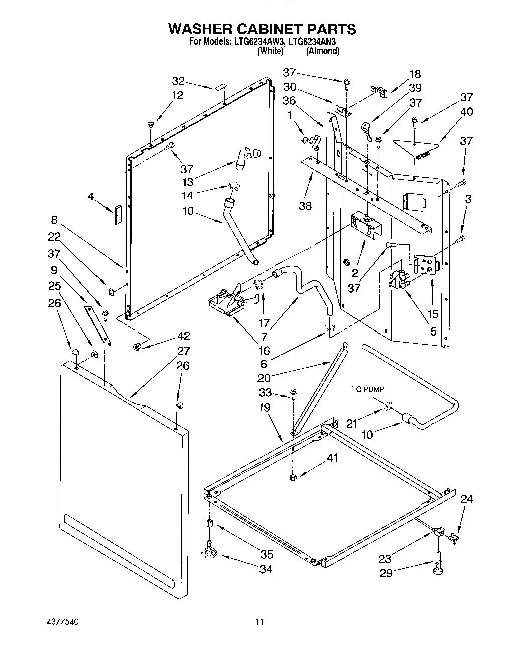 07 - WASHER CABINET