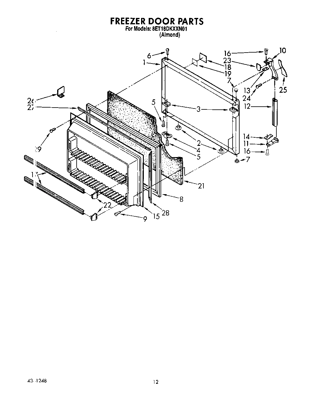 07 - FREEZER DOOR