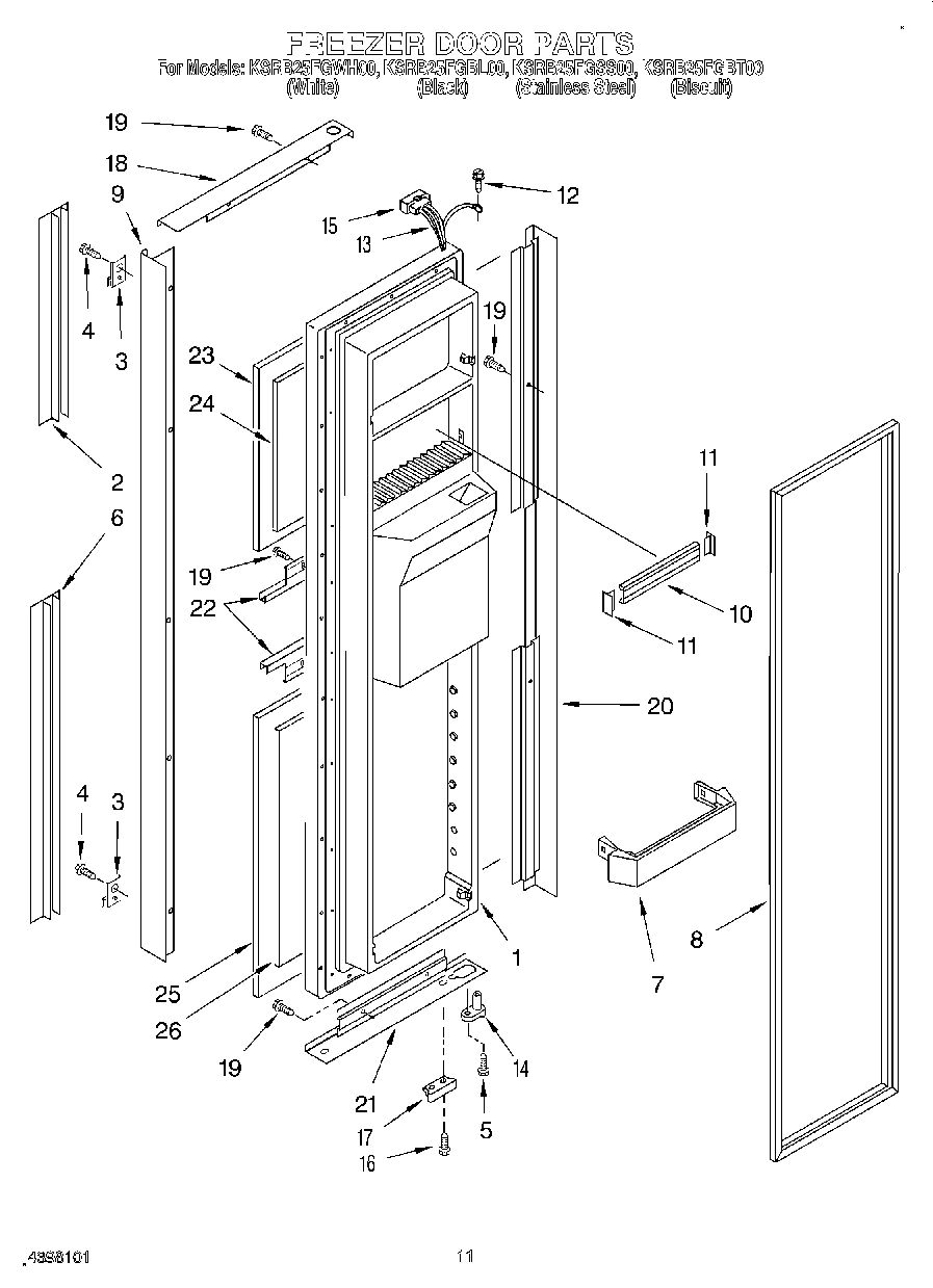 07 - FREEZER DOOR