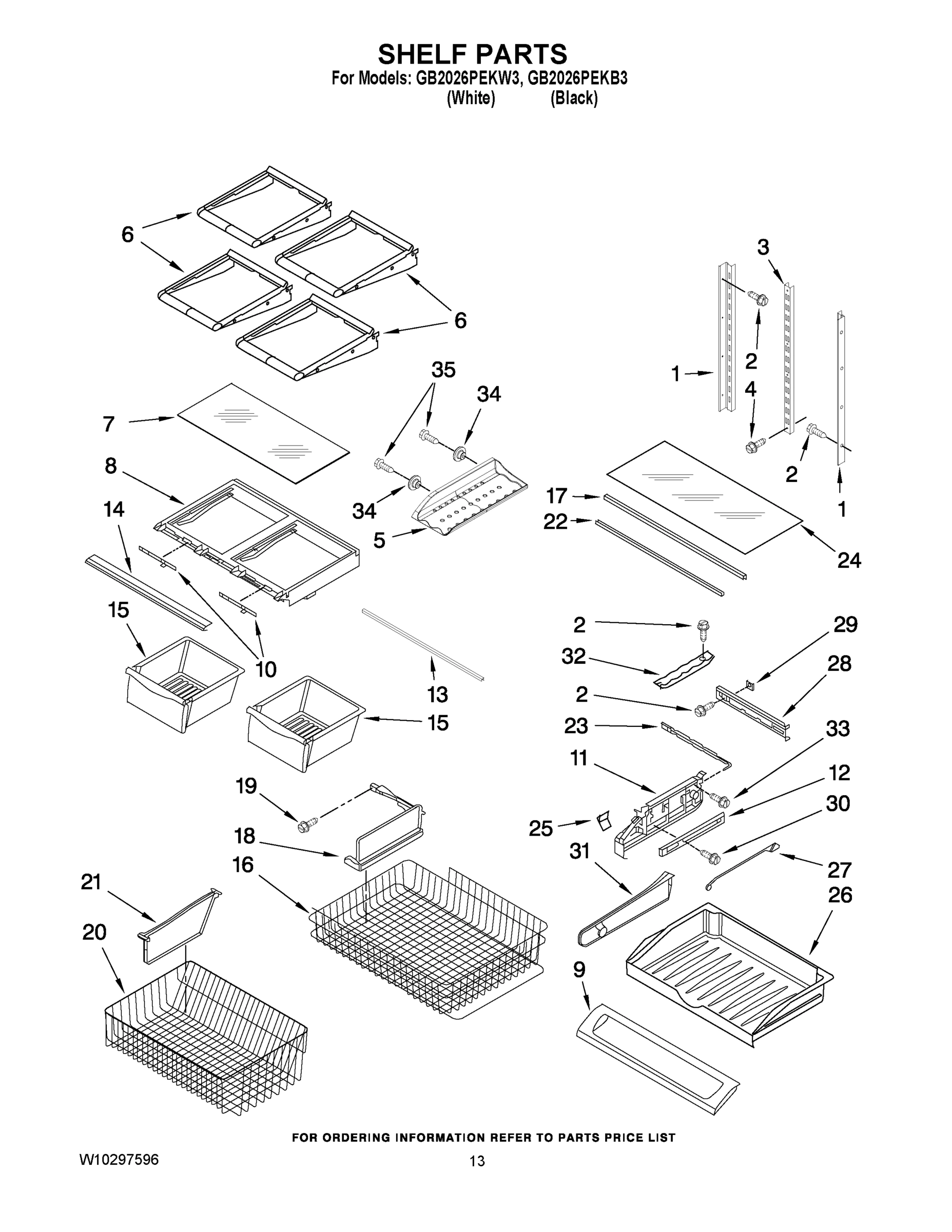 07 - SHELF PARTS