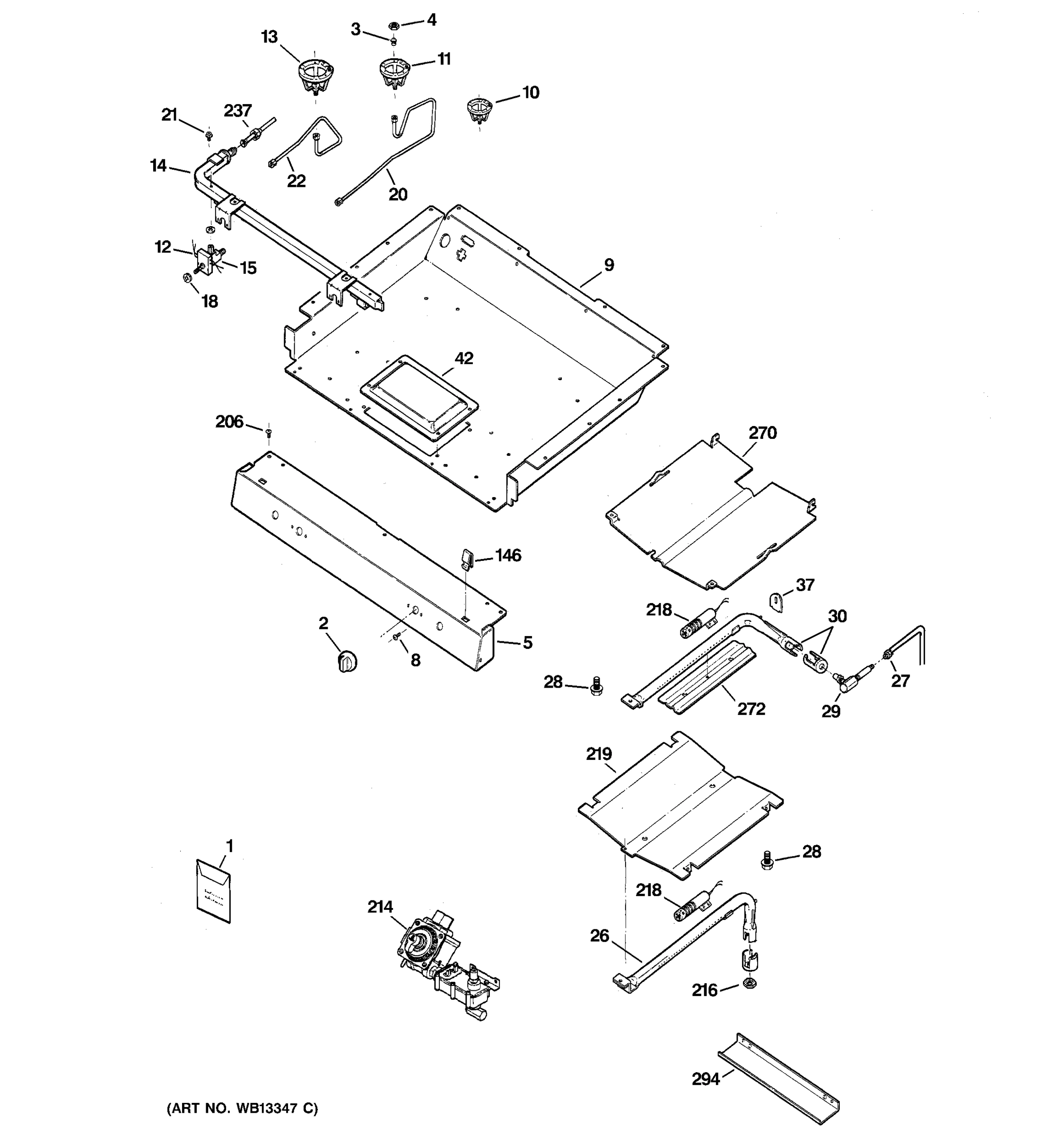 GAS & BURNER PARTS