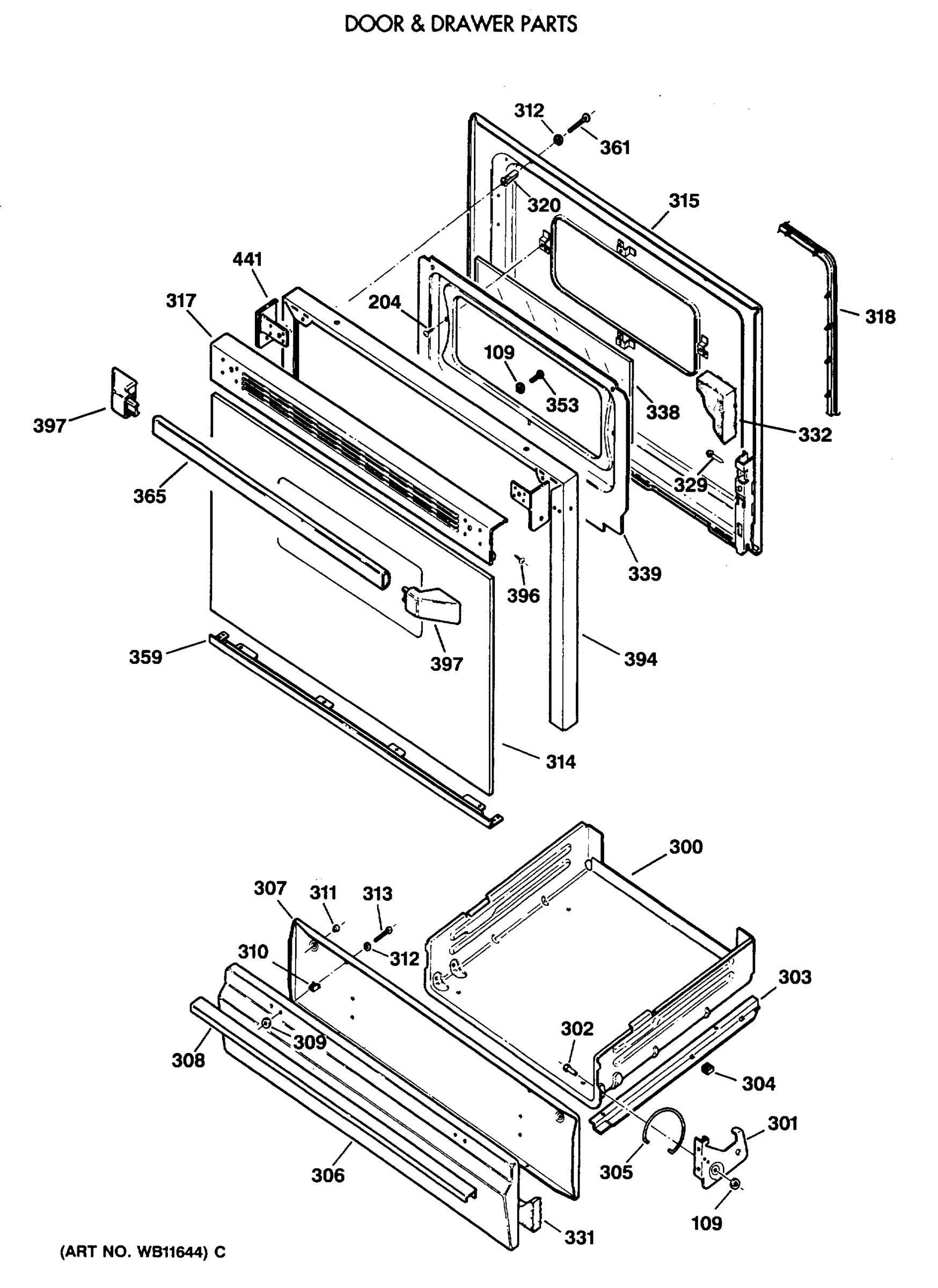 DOOR & DRAWER PARTS