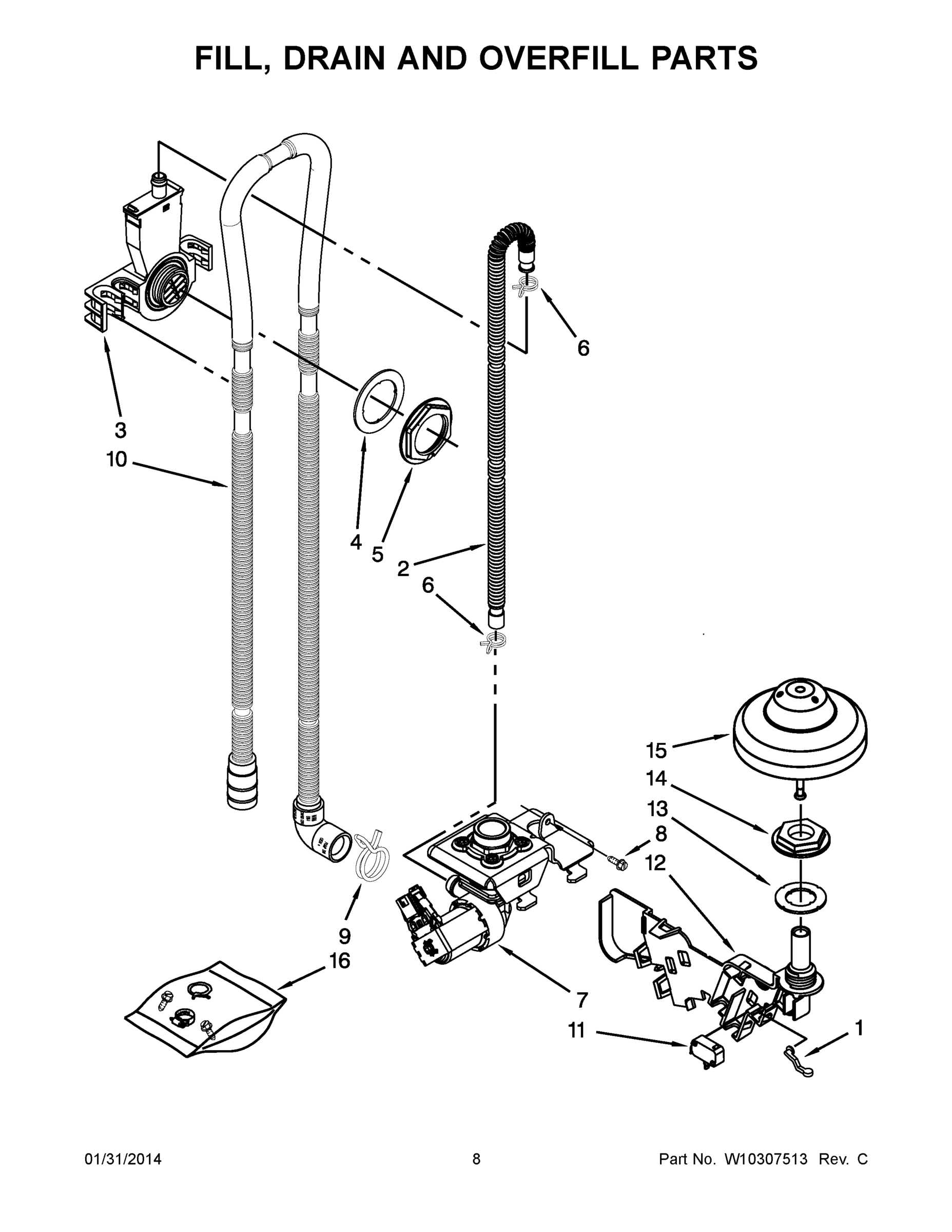 05 - FILL, DRAIN AND OVERFILL PARTS