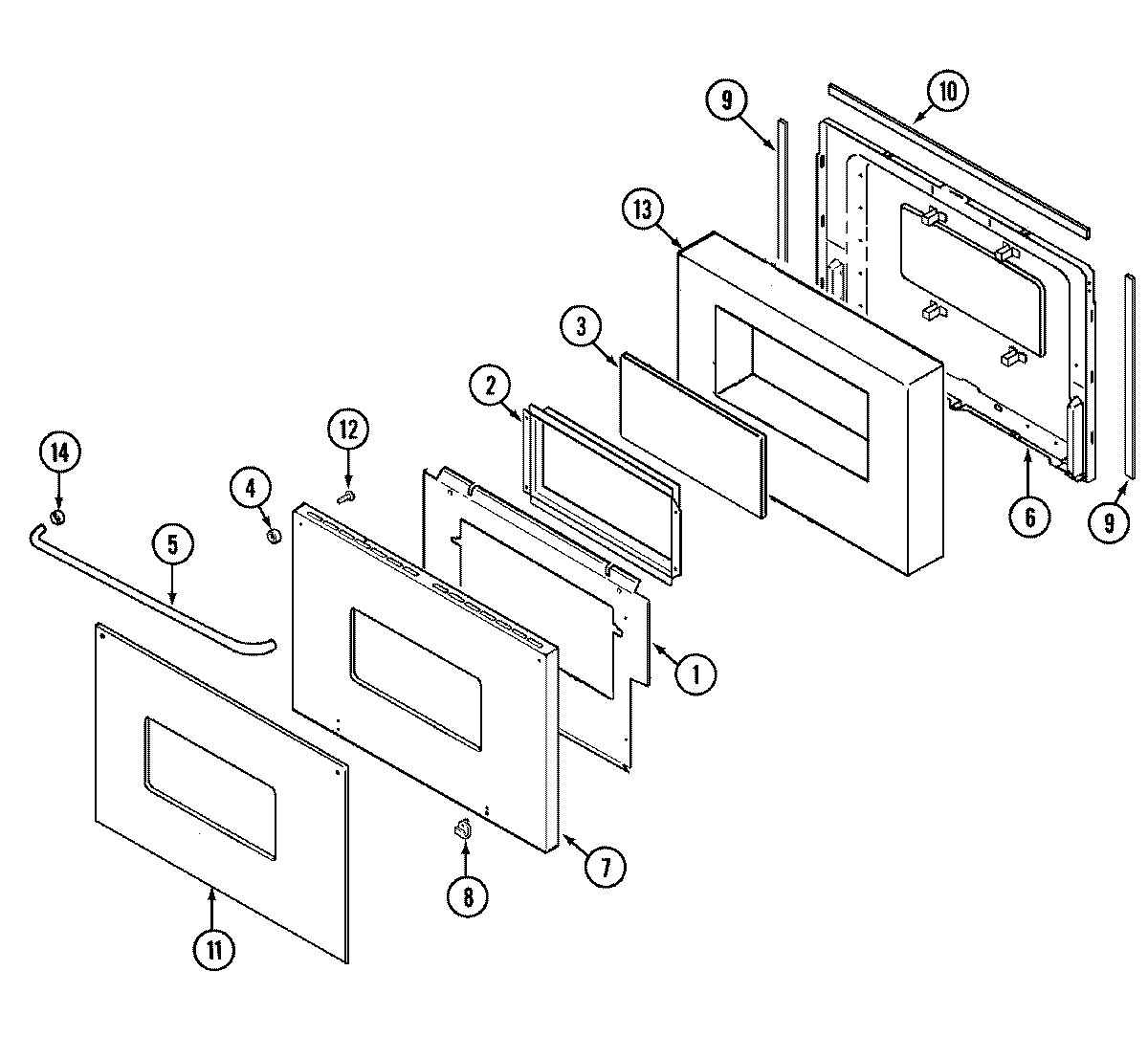 04 - DOOR-LOWER (CWE5800ACB/ACE)