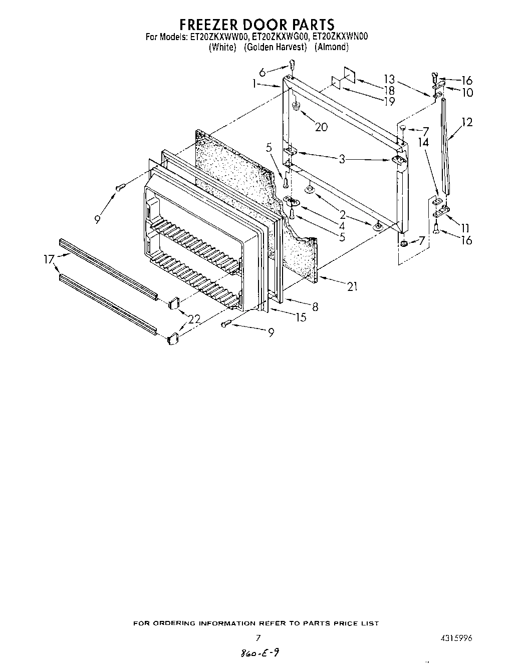 06 - FREEZER DOOR