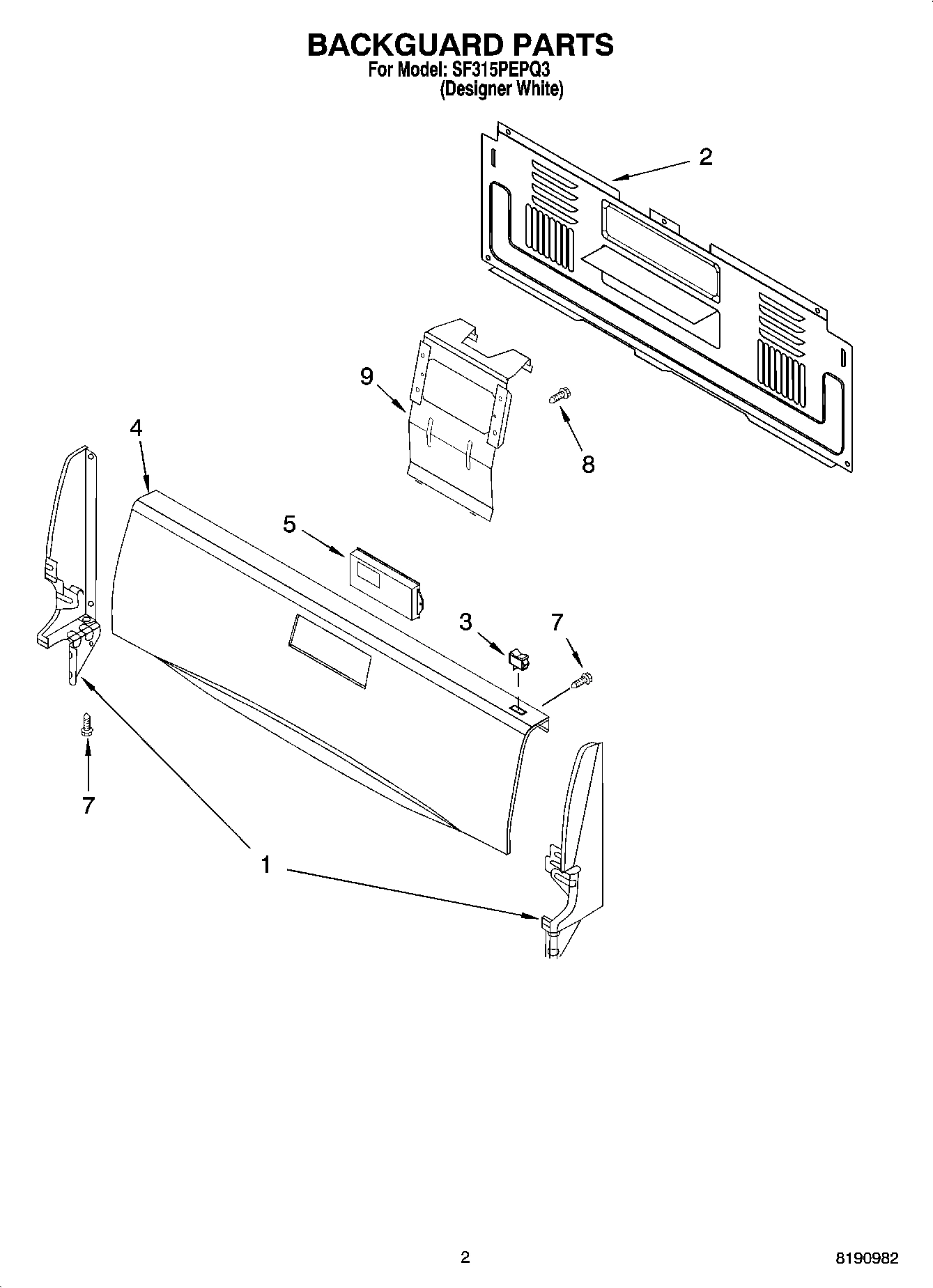 02 - BACKGUARD PARTS