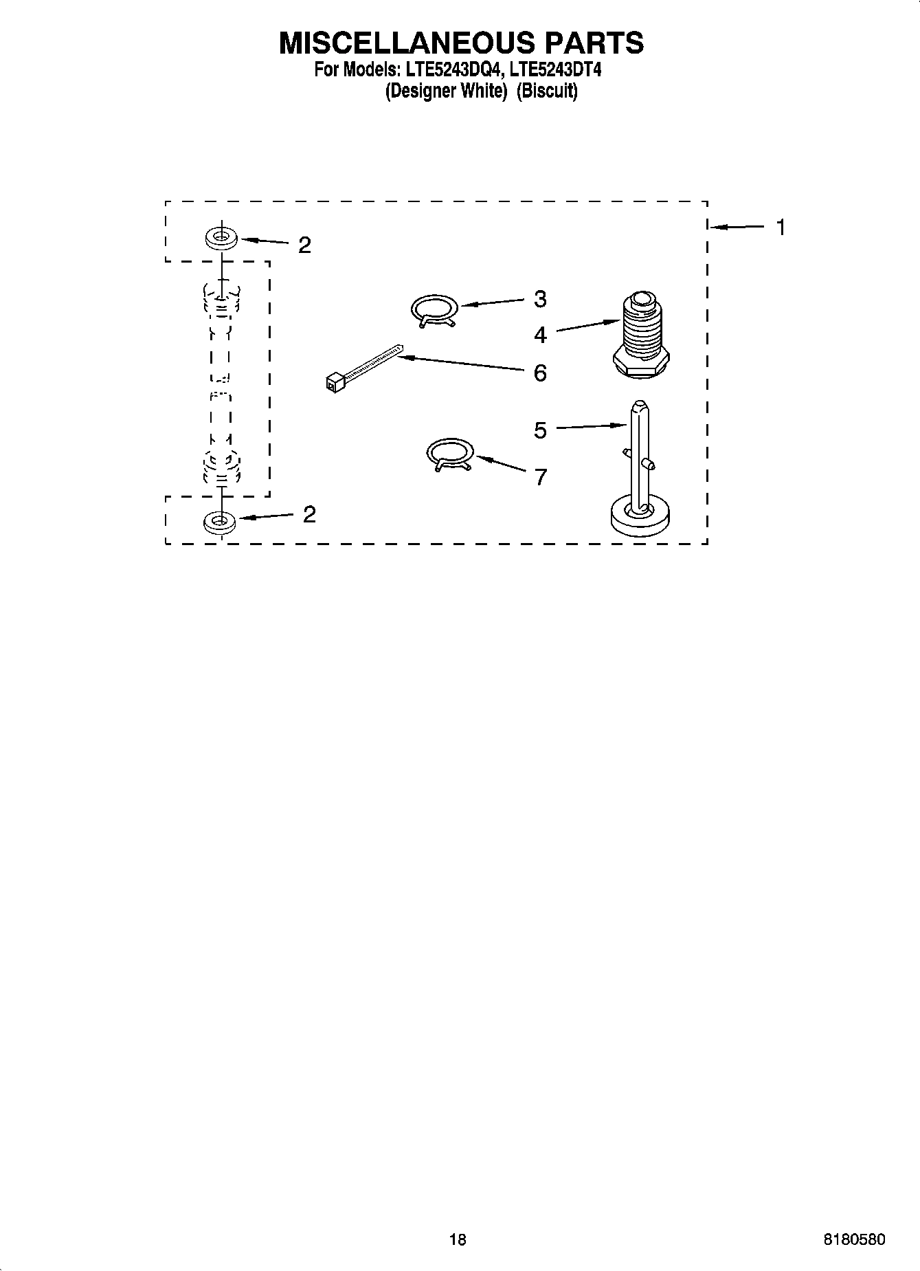 15 - MISCELLANEOUS PARTS, OPTIONAL PARTS (NOT INCLUDED)
