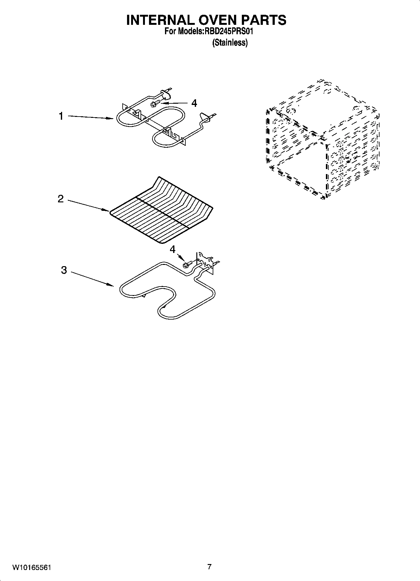 05 - INTERNAL OVEN PARTS