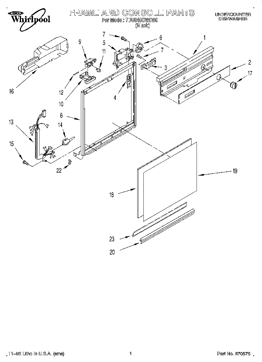 01 - FRAME AND CONSOLE