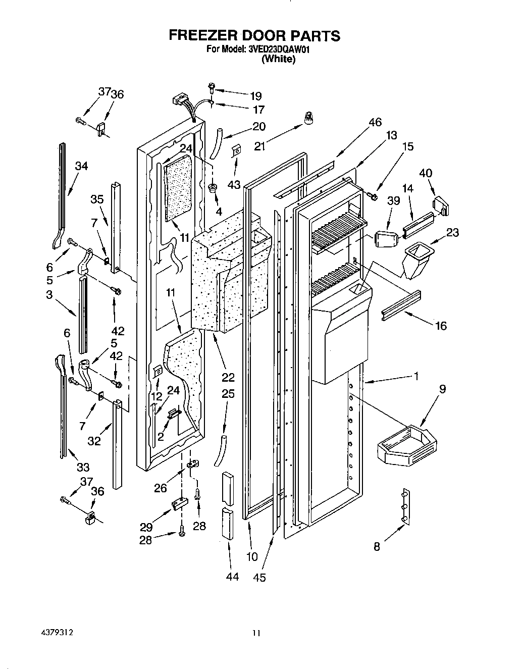 07 - FREEZER DOOR