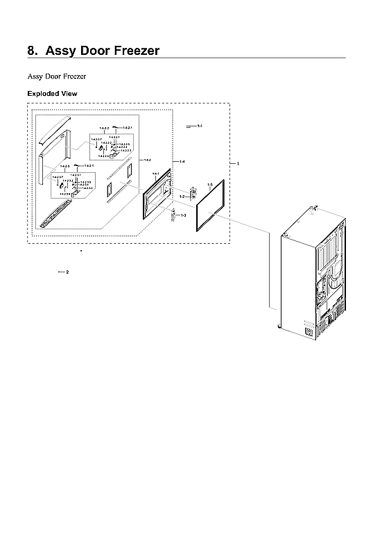 FREEZER DOOR PARTS