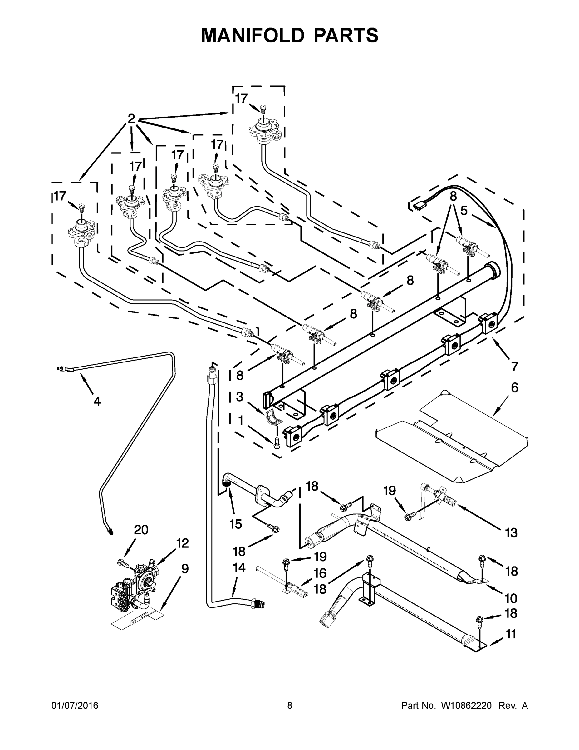 05 - MANIFOLD PARTS