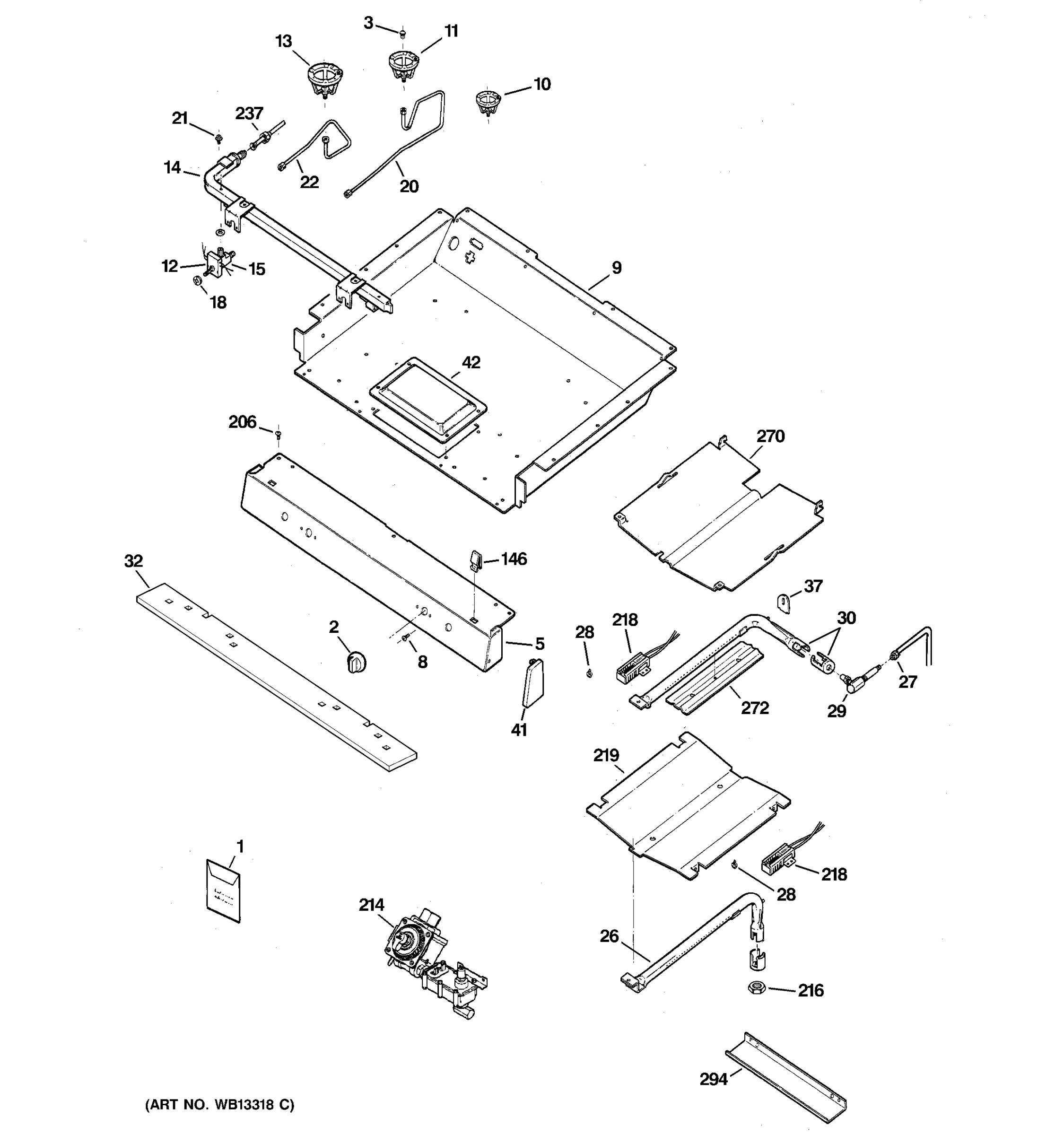 GAS & BURNER PARTS