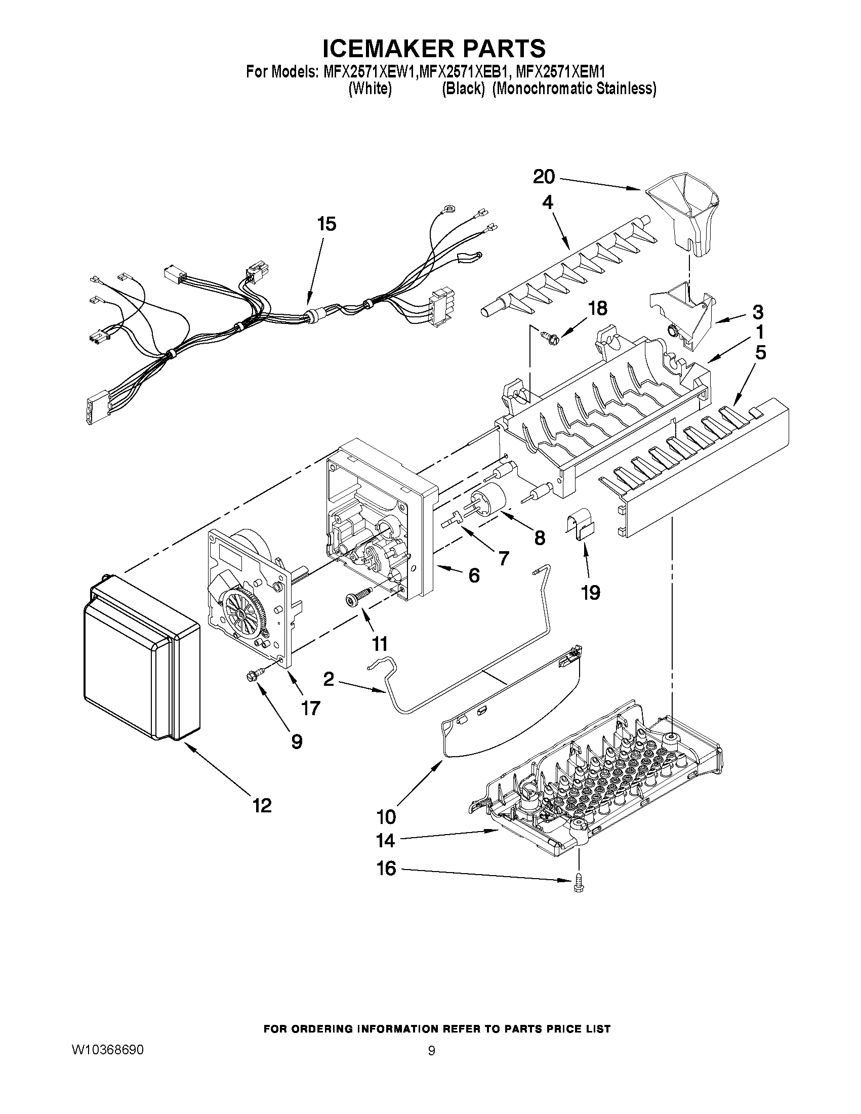 05 - ICEMAKER PARTS