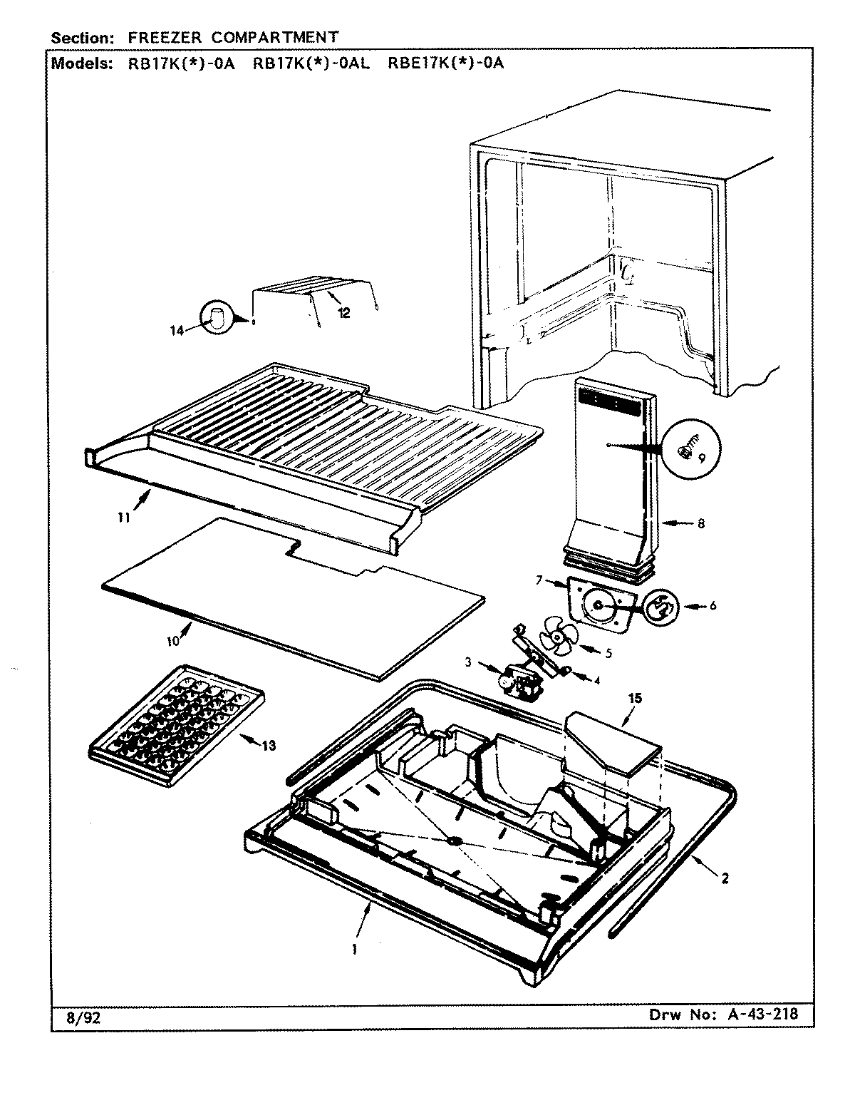 01 - FREEZER COMPARTMENT