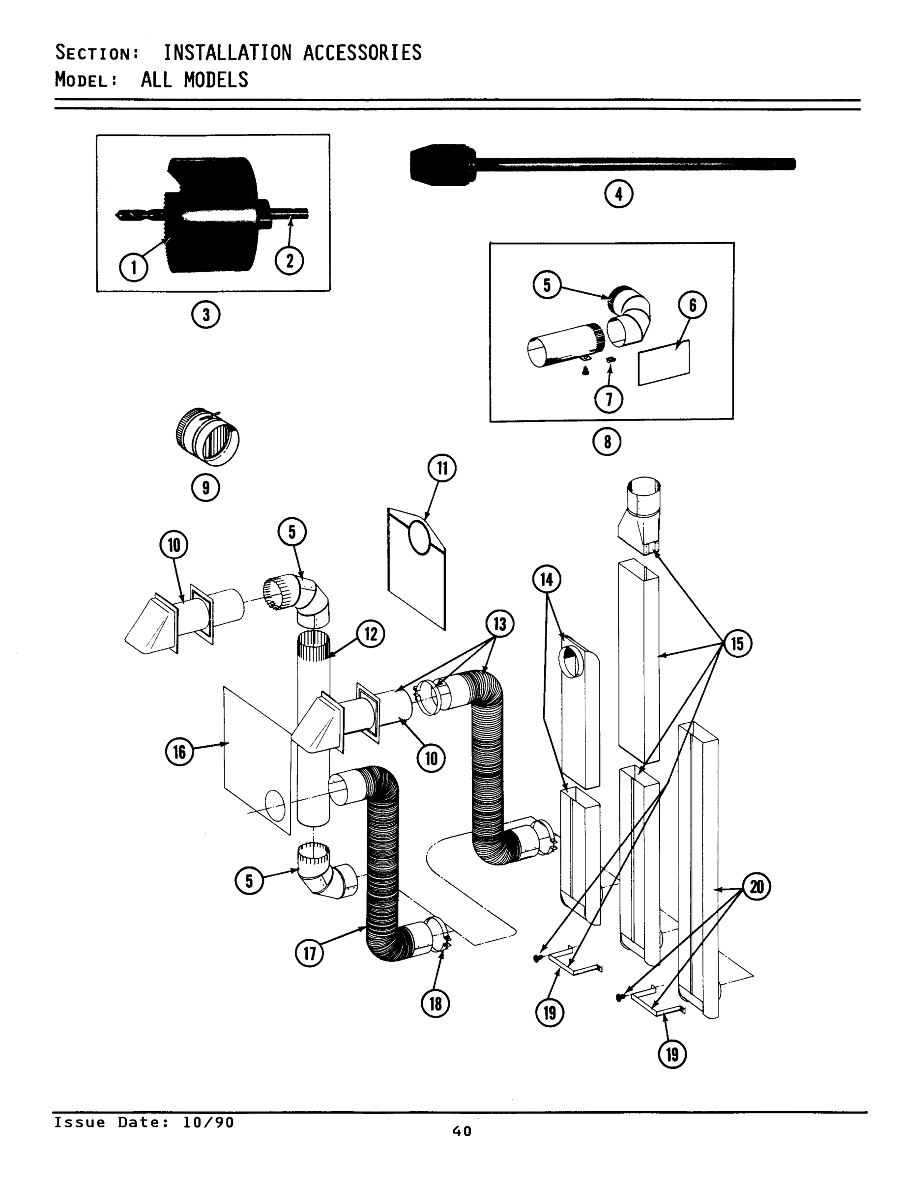 08 - INSTALLATION ACCESSORIES