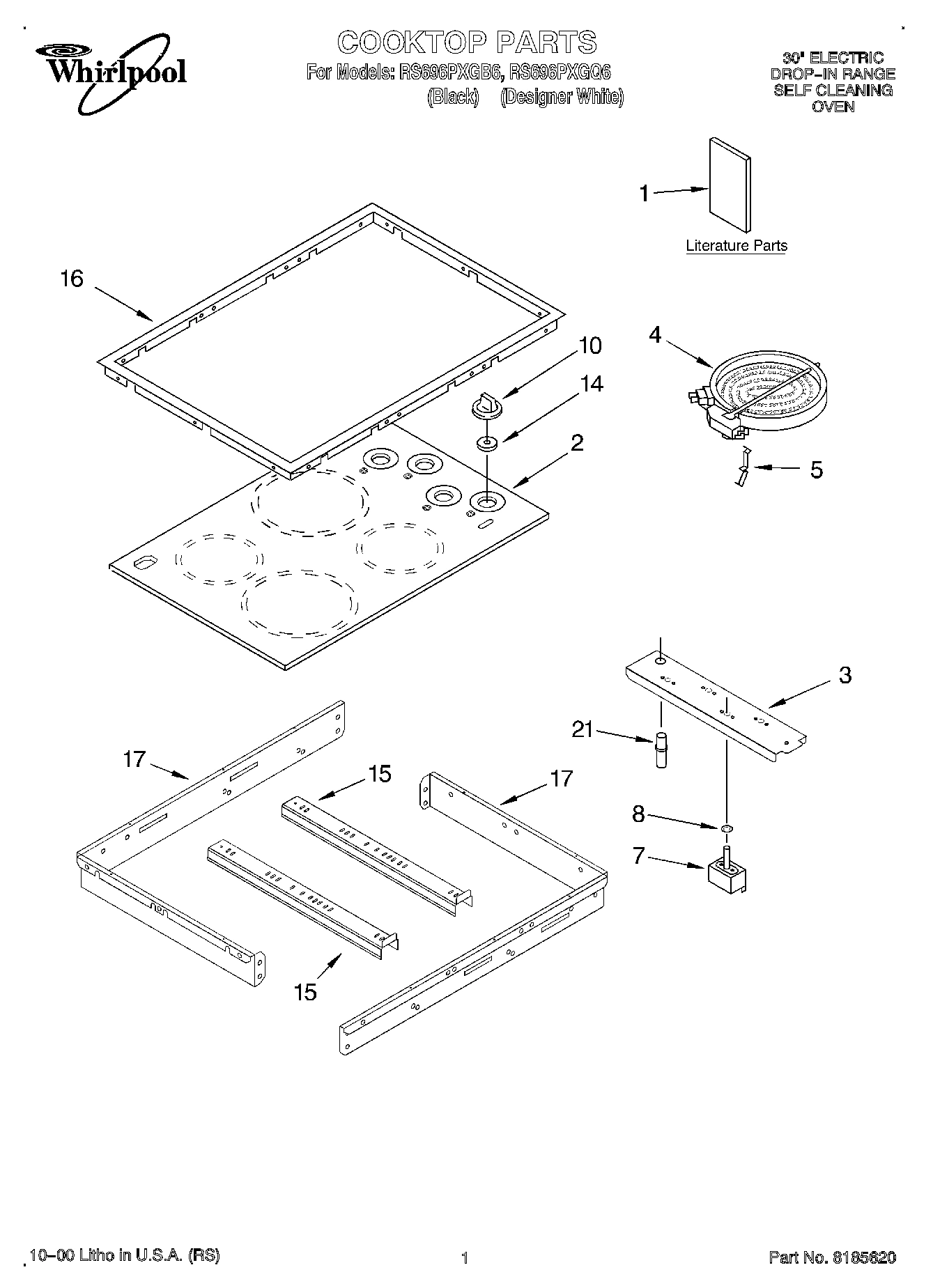 01 - COOKTOP, LITERATURE