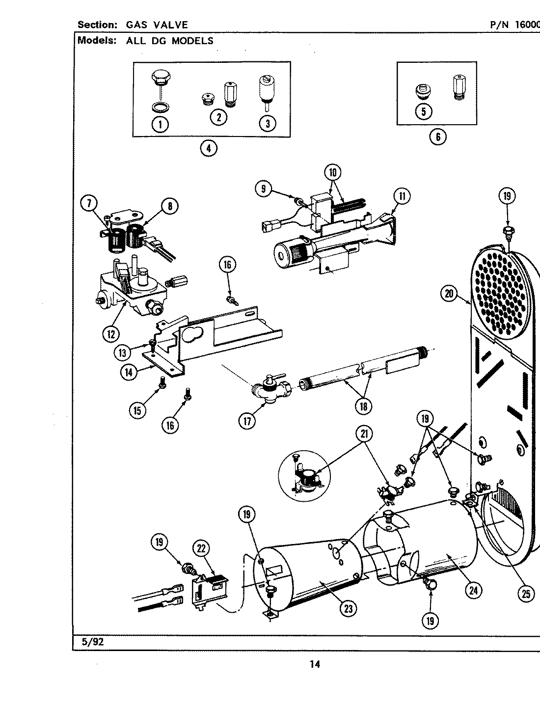 08 - GAS VALVE (LDG7500AAE, ABE)