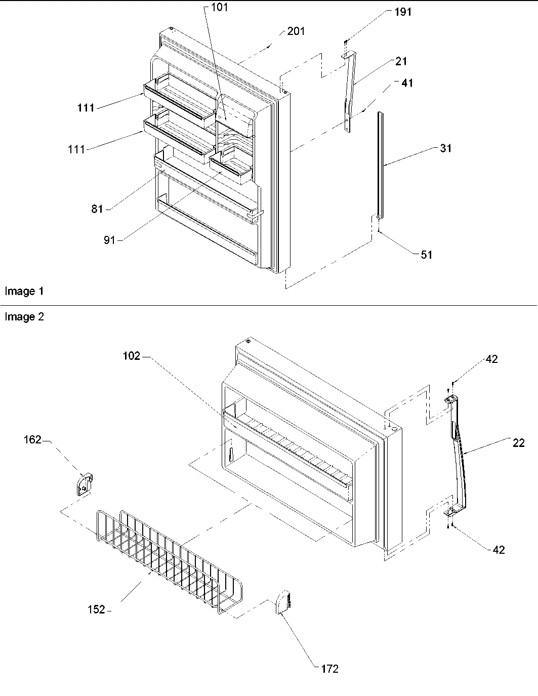 03 - Door Handles & Door Shelves