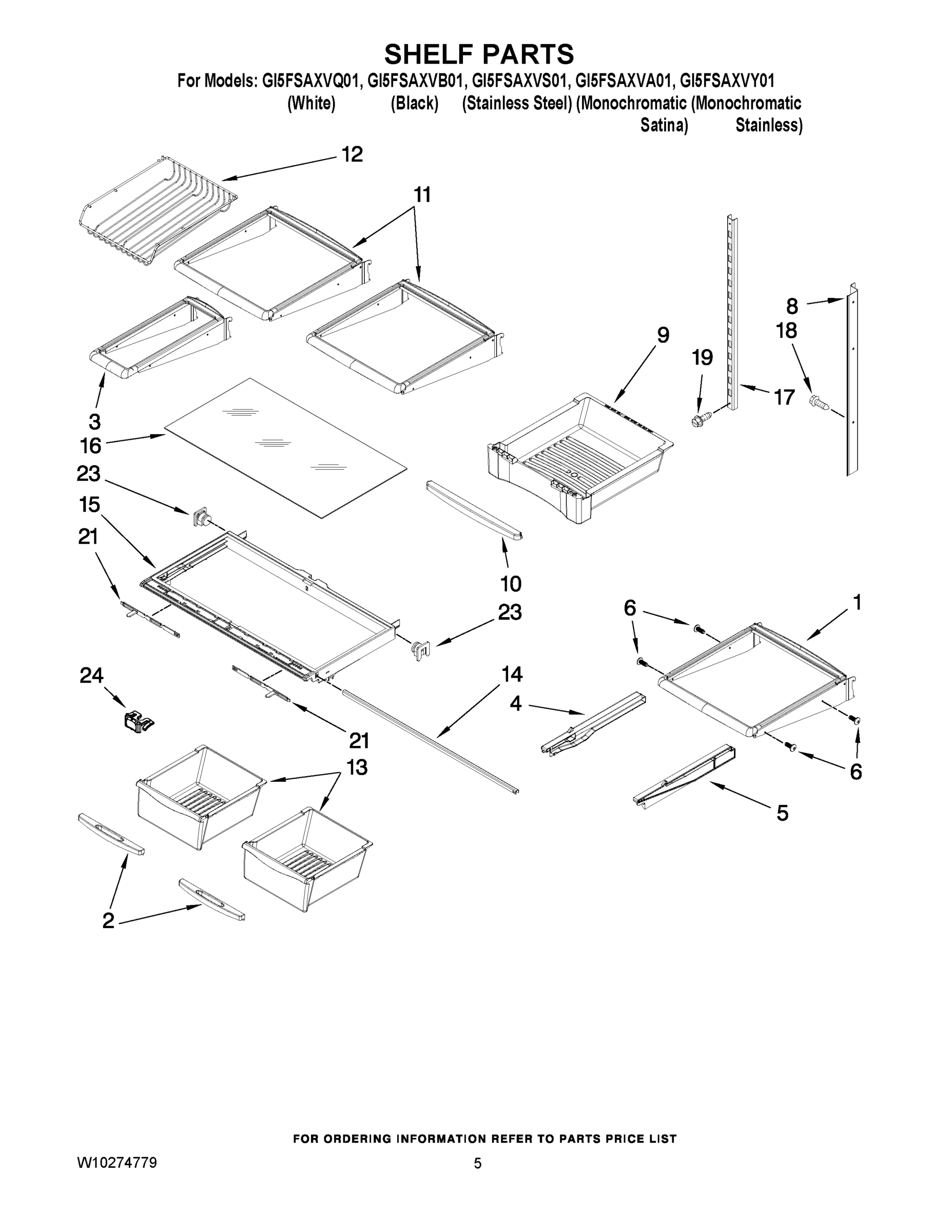 03 - SHELF PARTS