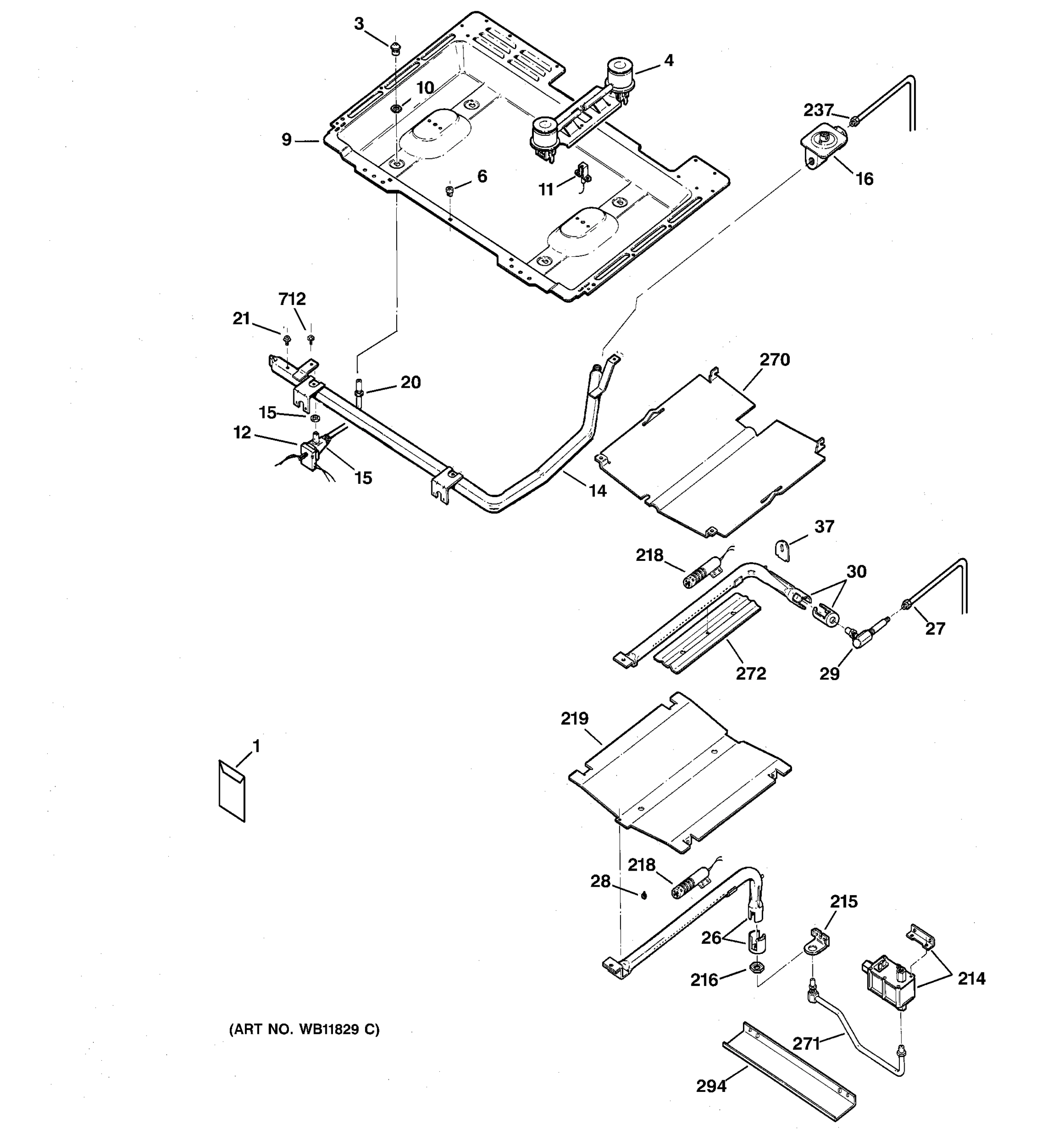GAS & BURNER PARTS