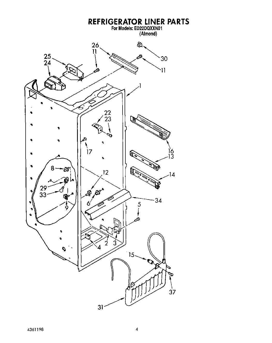 03 - REFRIGERATOR LINER