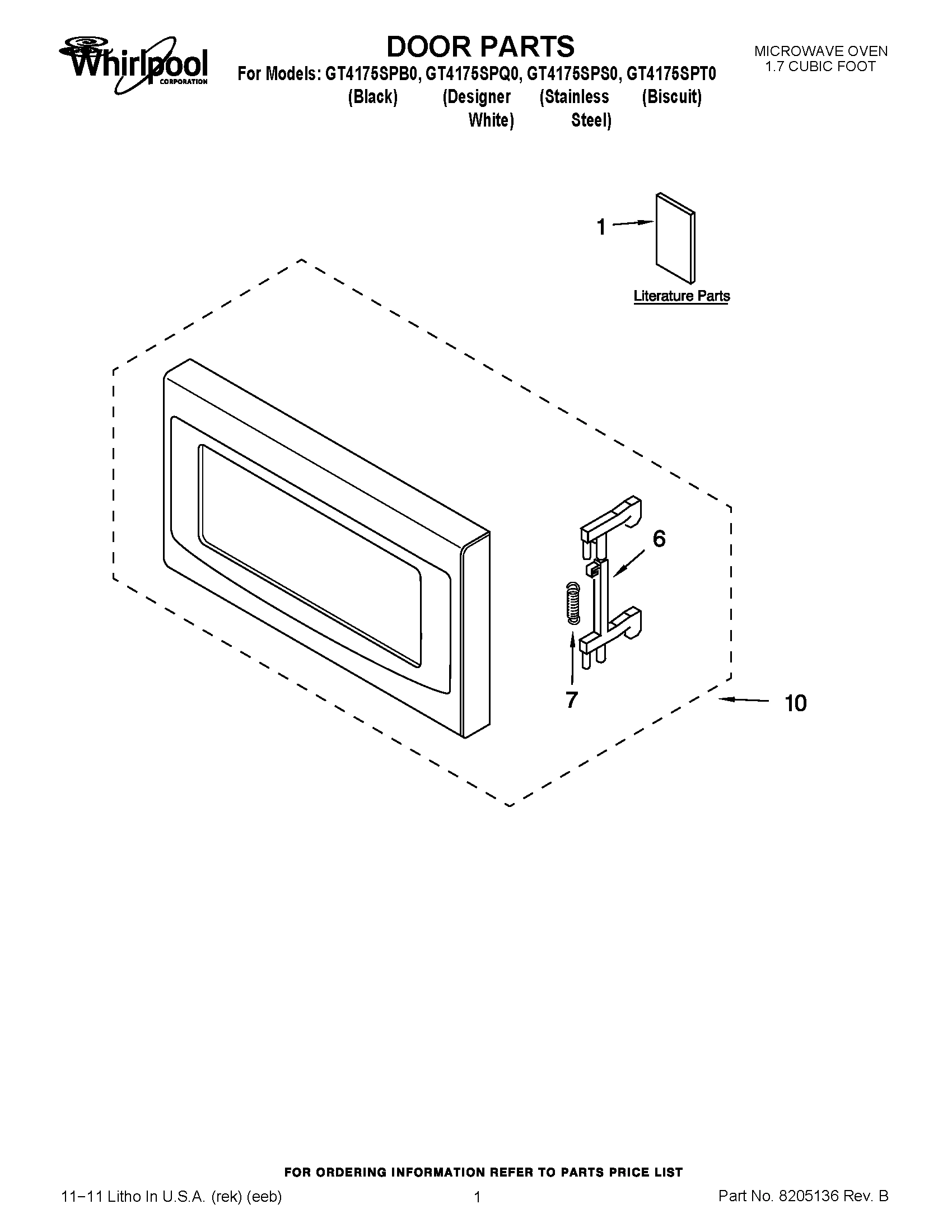 01 - DOOR PARTS
