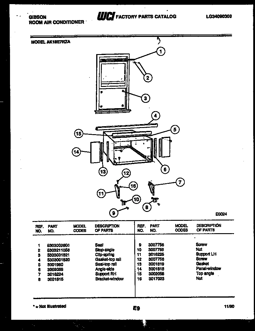06 - CABINET AND INSTALLATION PARTS