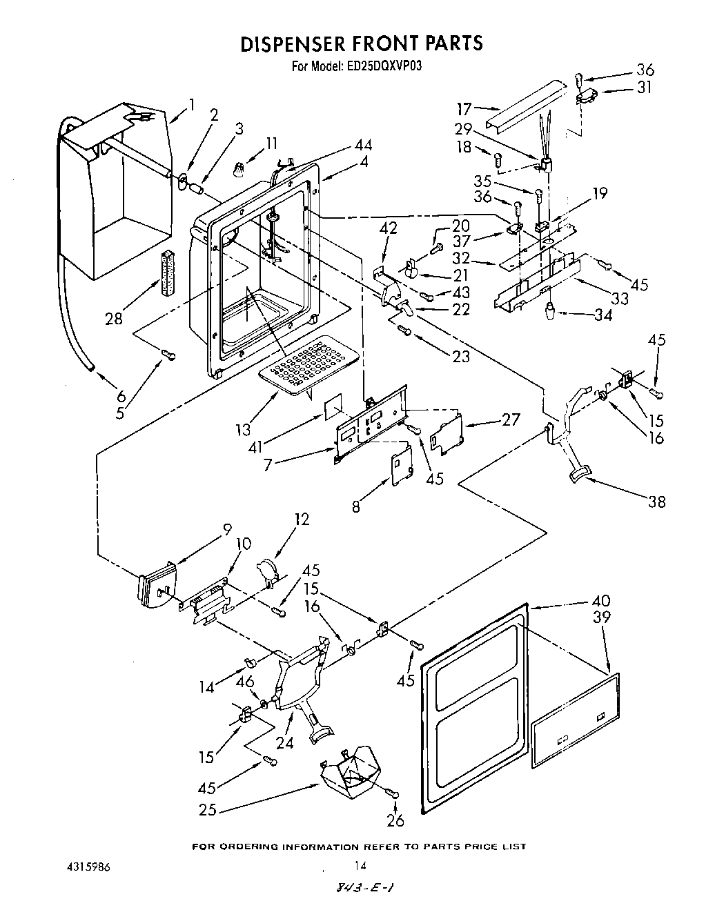 09 - DISPENSER FRONT