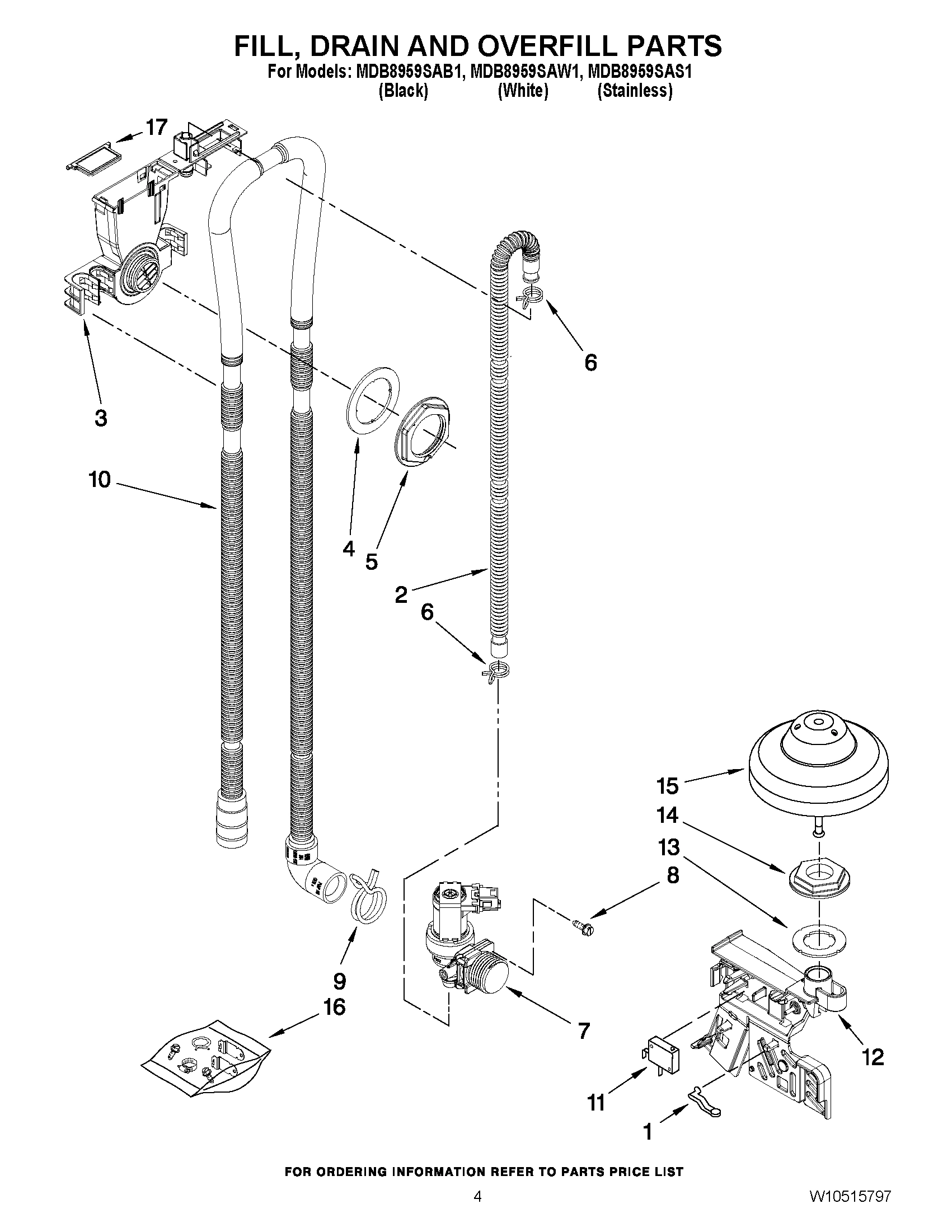 04 - FILL, DRAIN AND OVERFILL PARTS