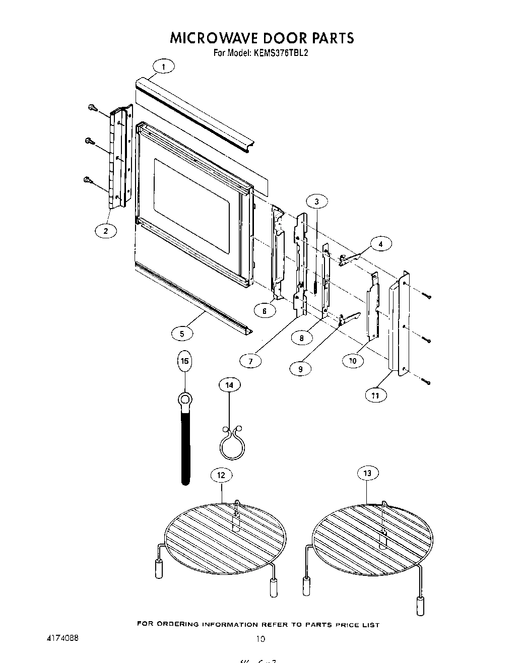 09 - MICROWAVE DOOR