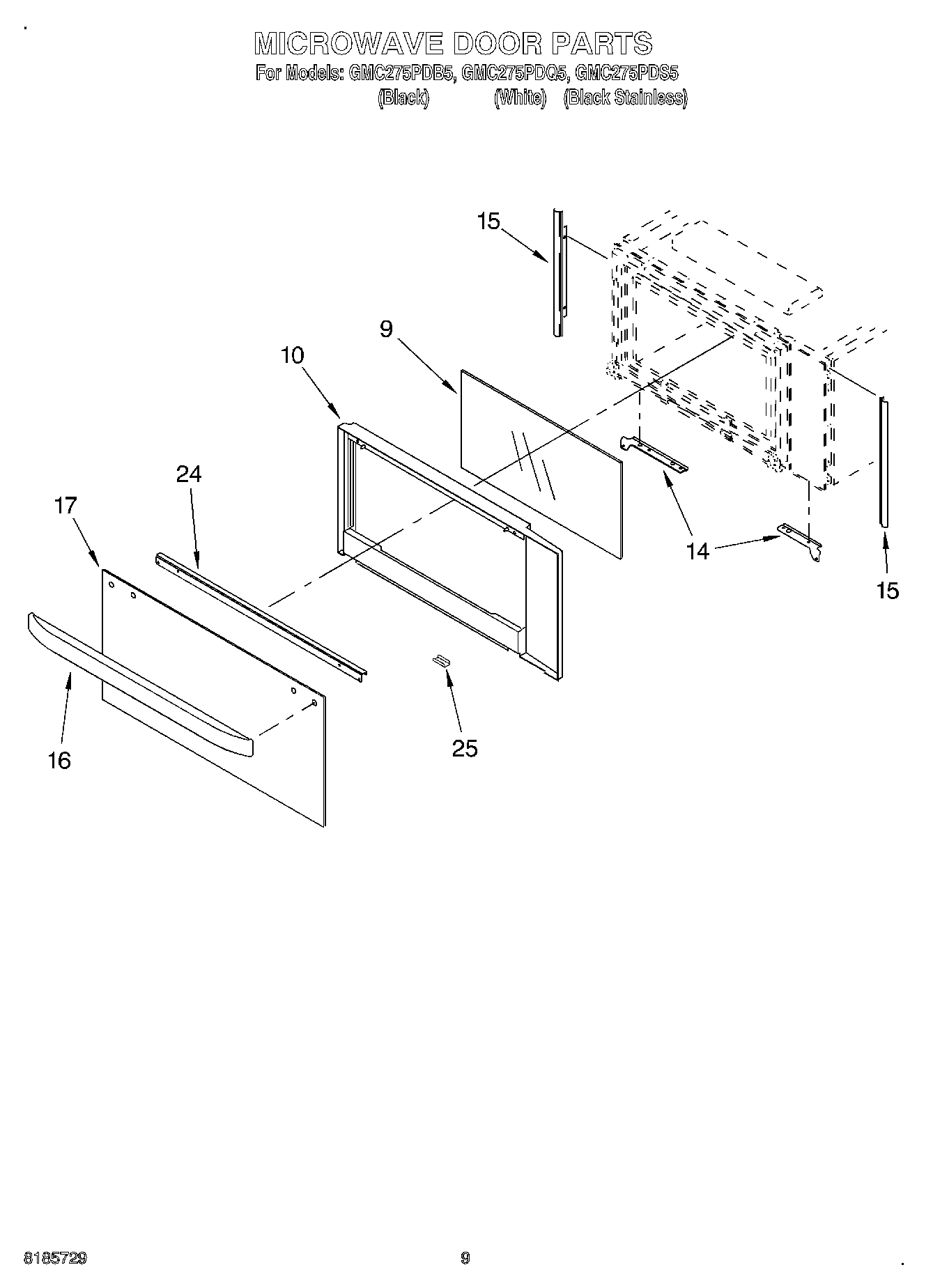 07 - MICROWAVE DOOR